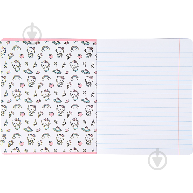 Зошит 12 арк. лінійка Hello Kitty HK22-234 KITE - фото 3 Зошит 12 арк. лінійка Hello Kitty HK22-234 KITE - фото 3