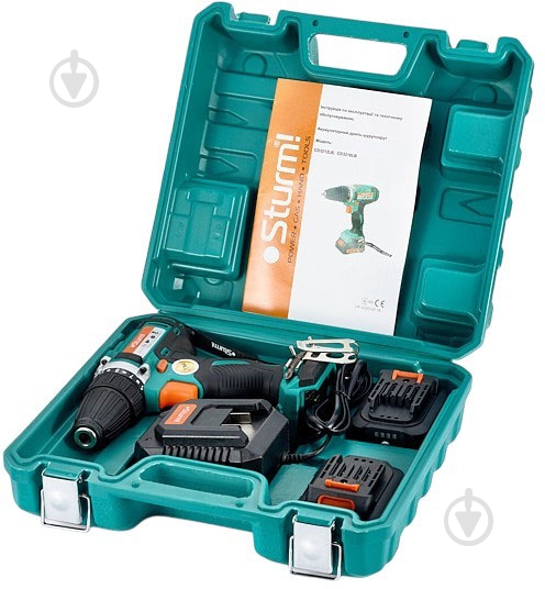 Шуруповерт аккумуляторный Sturmax CDM3218LB - фото 9