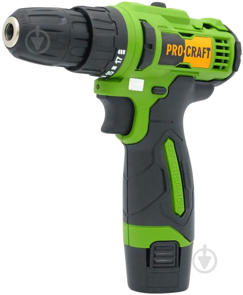 Шуруповерт акумуляторний ProCraft PA-12 Li COMPACT - фото 3