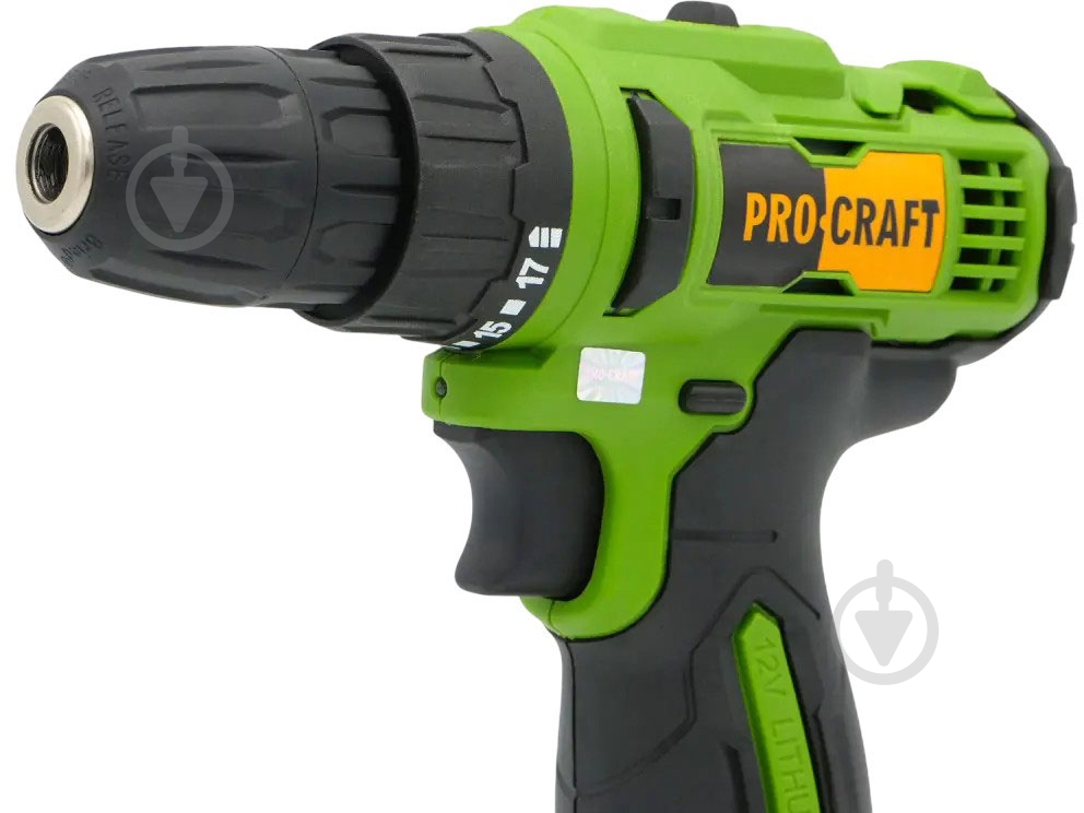Шуруповерт акумуляторний ProCraft PA-12 Li COMPACT - фото 8