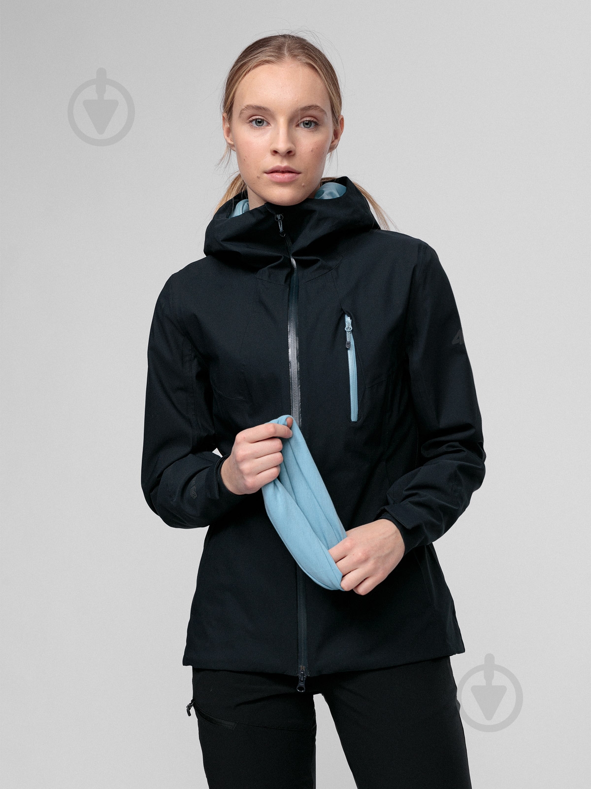 Куртка женская демисезонная 4F D4L21-KUD150-22S р.XL серая - фото 3 Куртка женская демисезонная 4F D4L21-KUD150-22S р.XL серая - фото 3