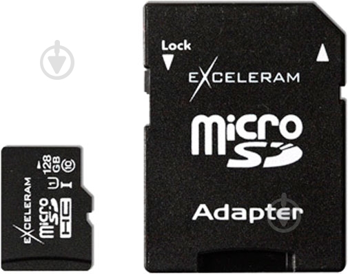 Карта памяти Exceleram microSDXC 128 ГБ Class 10 (MSD12810A) UHS-1 - фото 1