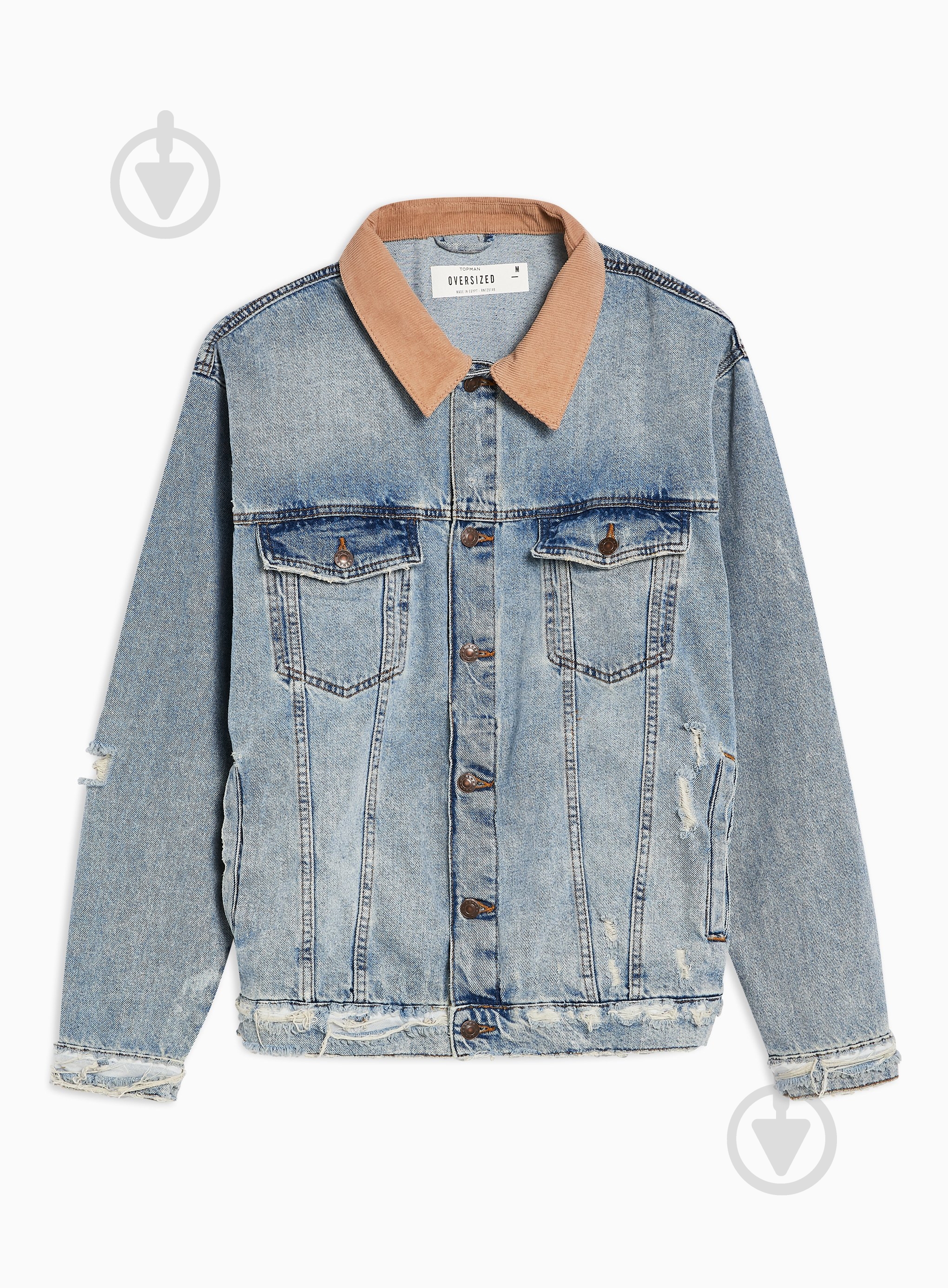 Куртка мужская TopMan CASUAL JKTS 64P10S-BLE р.S синяя - фото 2 Куртка мужская TopMan CASUAL JKTS 64P10S-BLE р.S синяя - фото 2