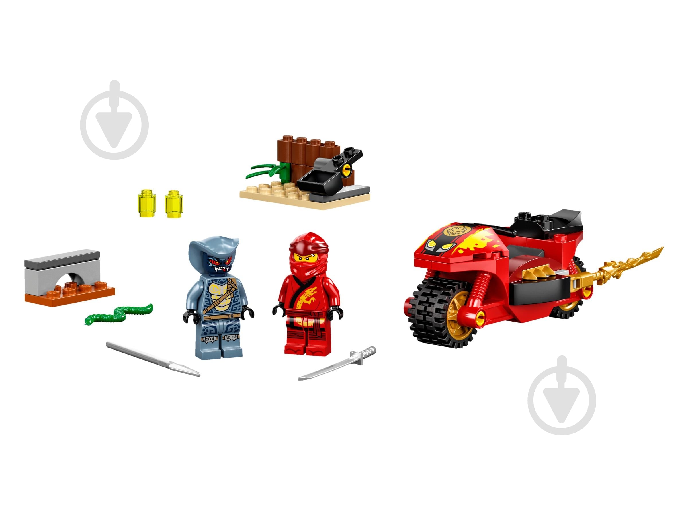 Конструктор LEGO NINJAGO Мотоцикл Кая 71734 - фото 4