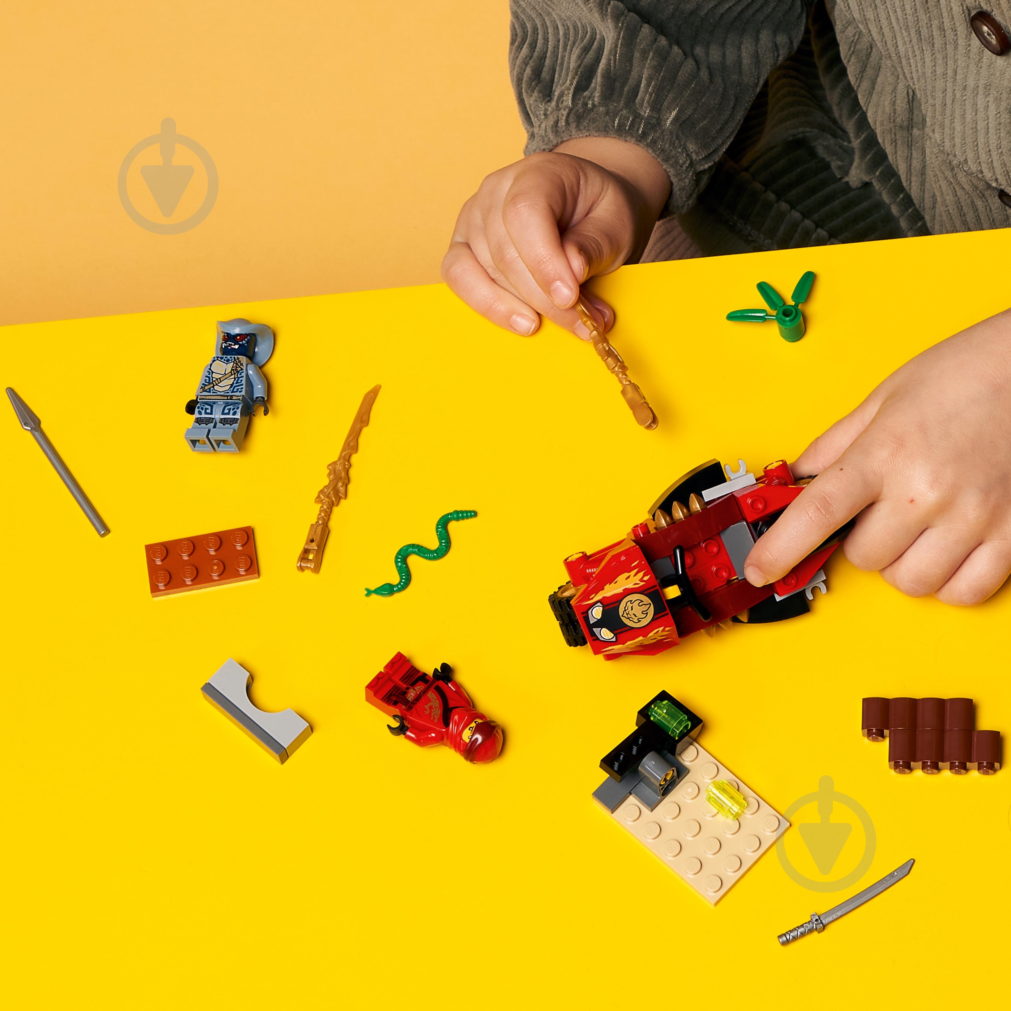 Конструктор LEGO NINJAGO Мотоцикл Кая 71734 - фото 9