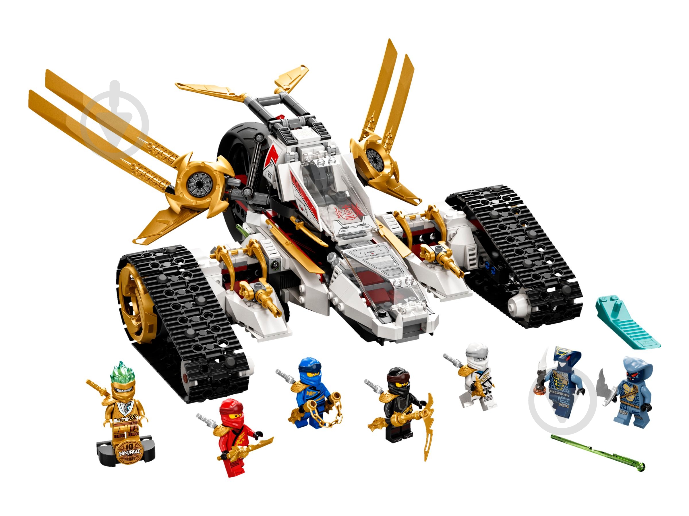 ᐉ Конструктор LEGO NINJAGO Сверхзвуковой самолёт 71739 • Купить в