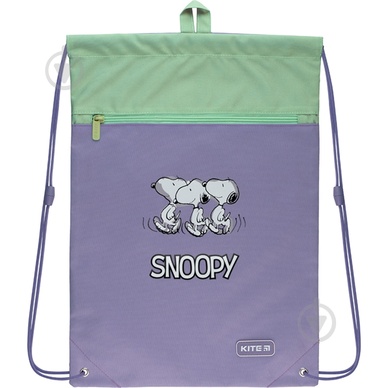 Сумка для взуття KITE Peanuts Snoopy SN22-601M-3 - фото 1 Сумка для взуття KITE Peanuts Snoopy SN22-601M-3 - фото 1