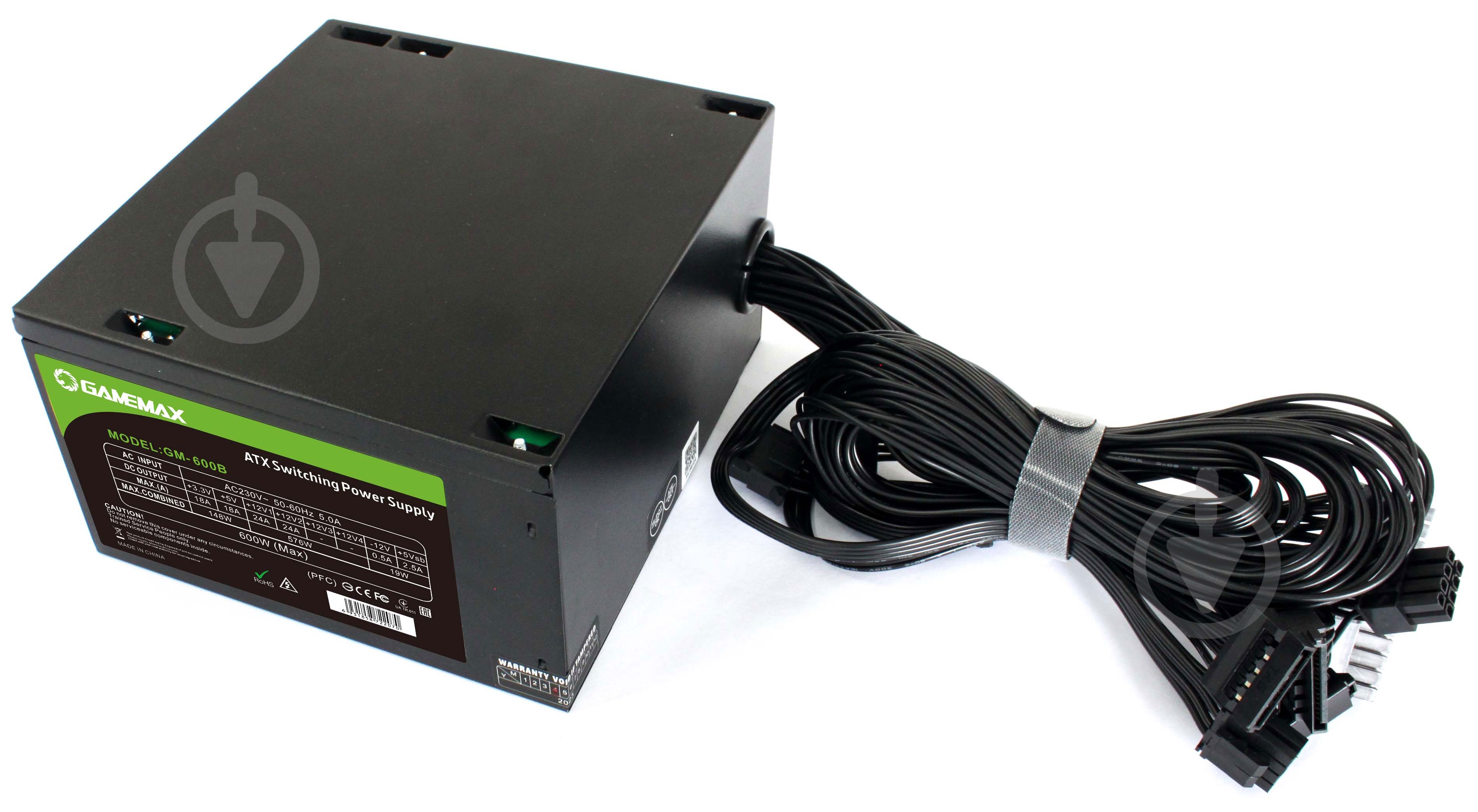 Блок питания GameMax GM-600B 600 Вт - фото 4
