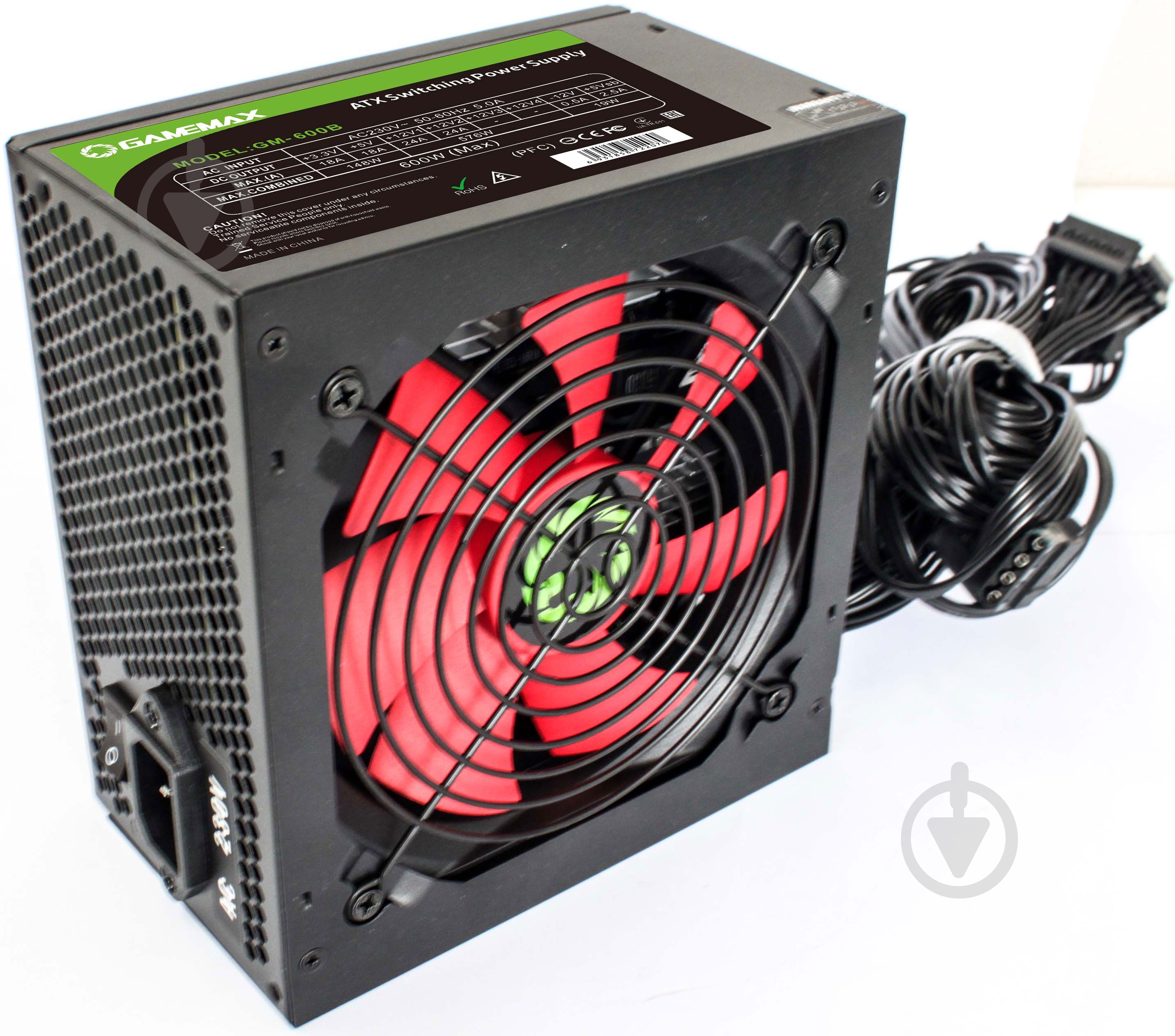 Блок питания GameMax GM-600B 600 Вт - фото 3