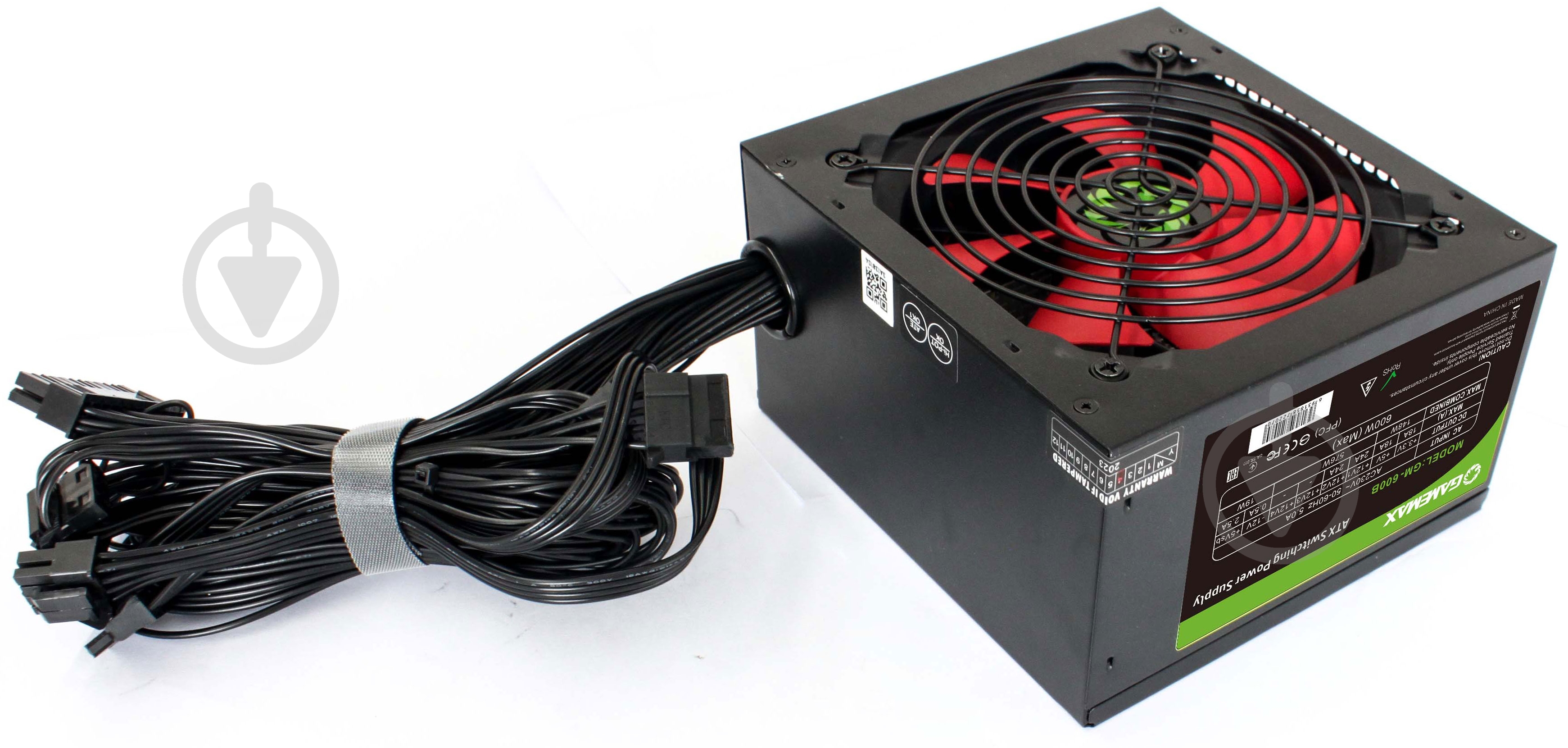 Блок питания GameMax GM-600B 600 Вт - фото 2