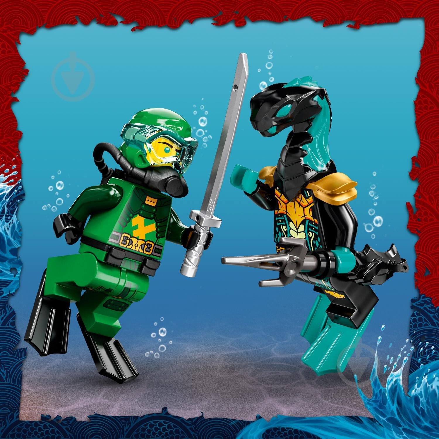 Конструктор LEGO Ninjago Гідроробот Ллойда 71750 - фото 7