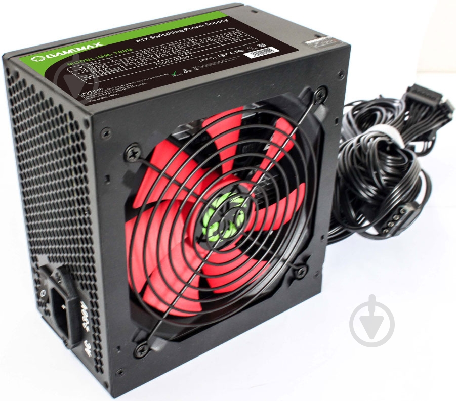 Блок питания GameMax GM-700B 700 Вт - фото 2