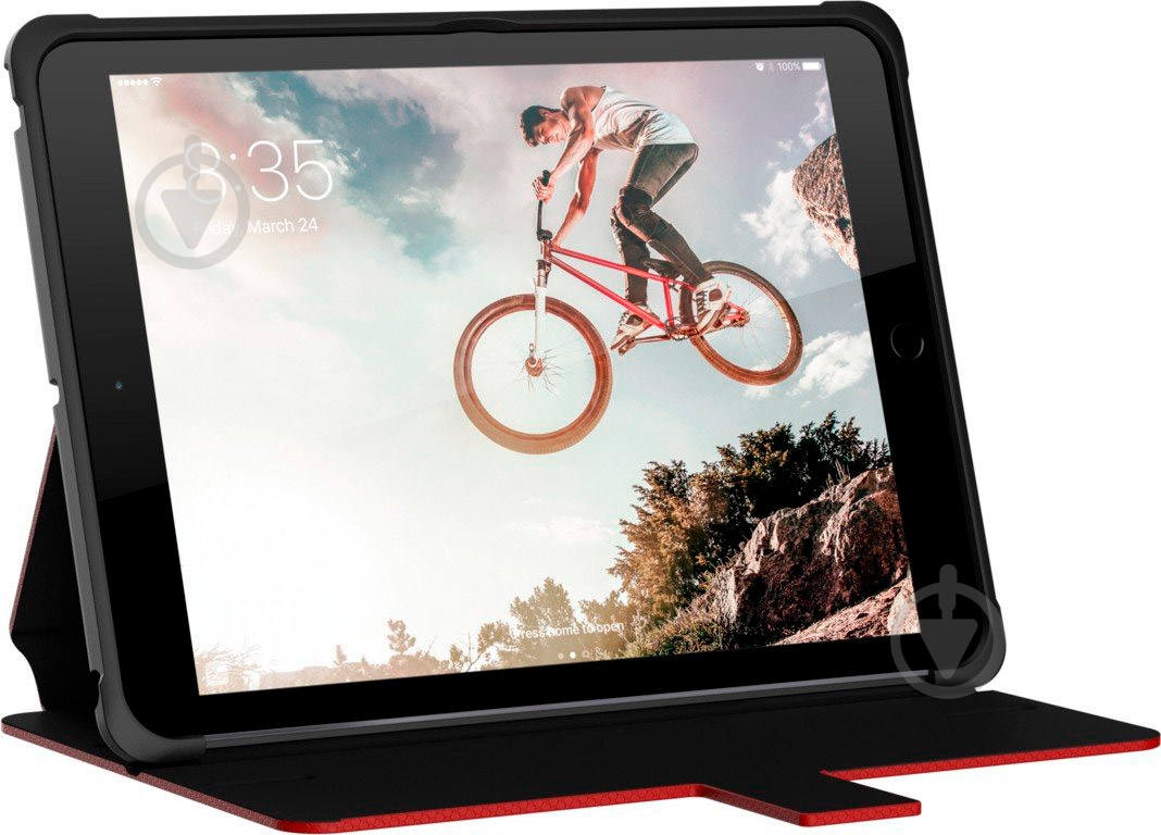Чехол UAG Urban Armor Gear Metropolis Magma iPad 9.7 2017 (IPD17-E-MG) - фото 4