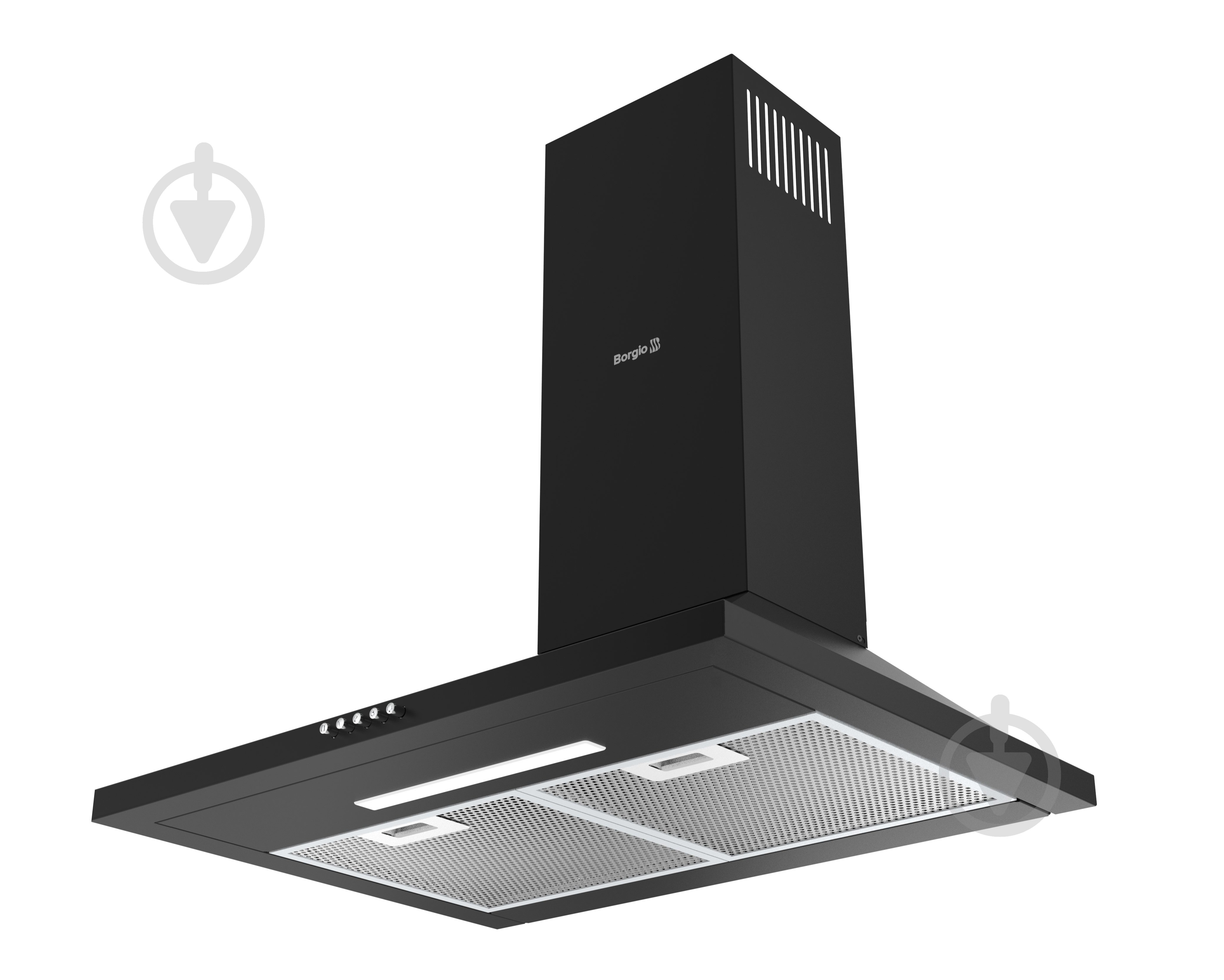 Вытяжка Borgio BKF (TR) 60 black - фото 1