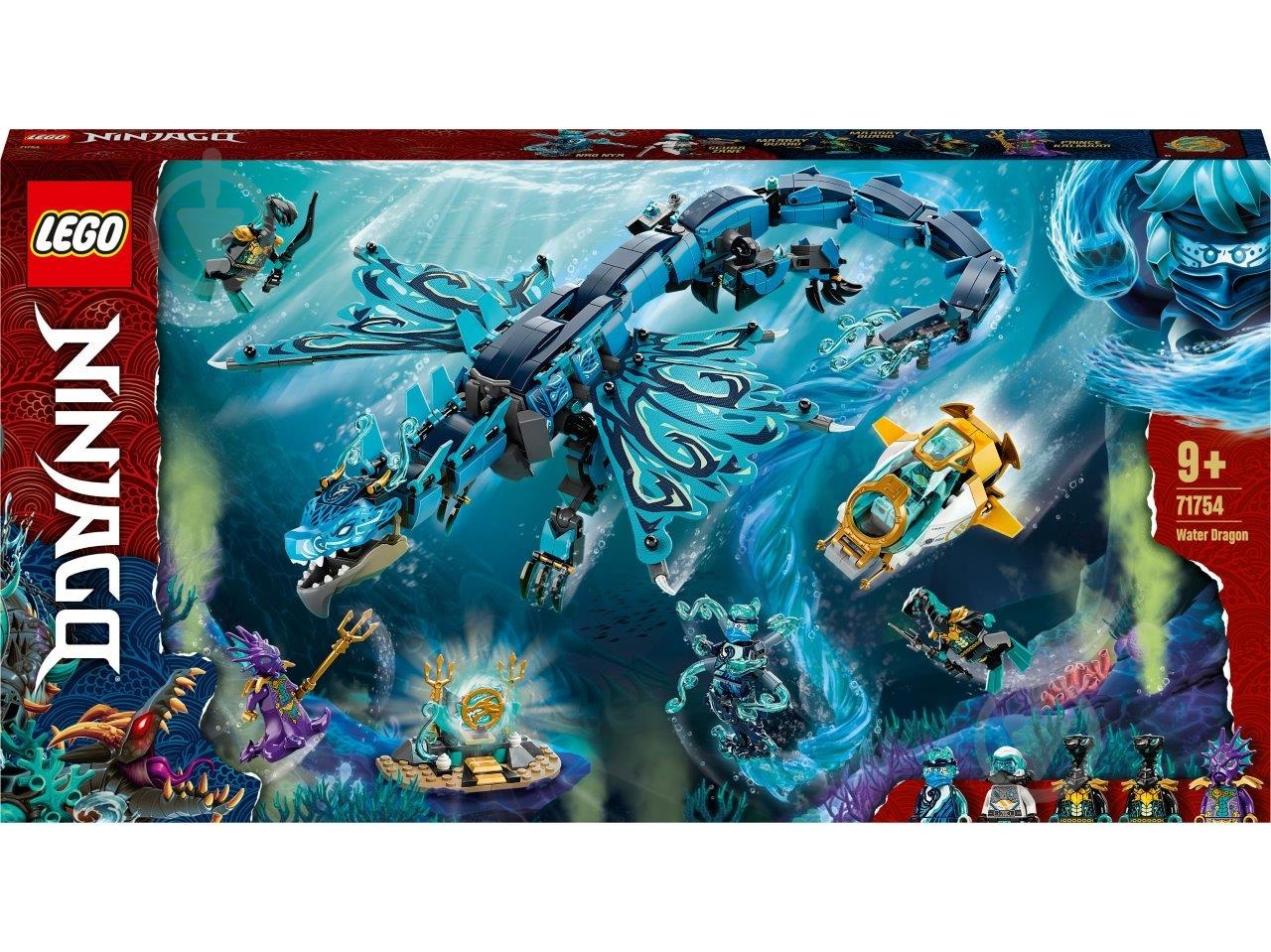 Конструктор LEGO Ninjago Водный дракон 71754 - фото 1