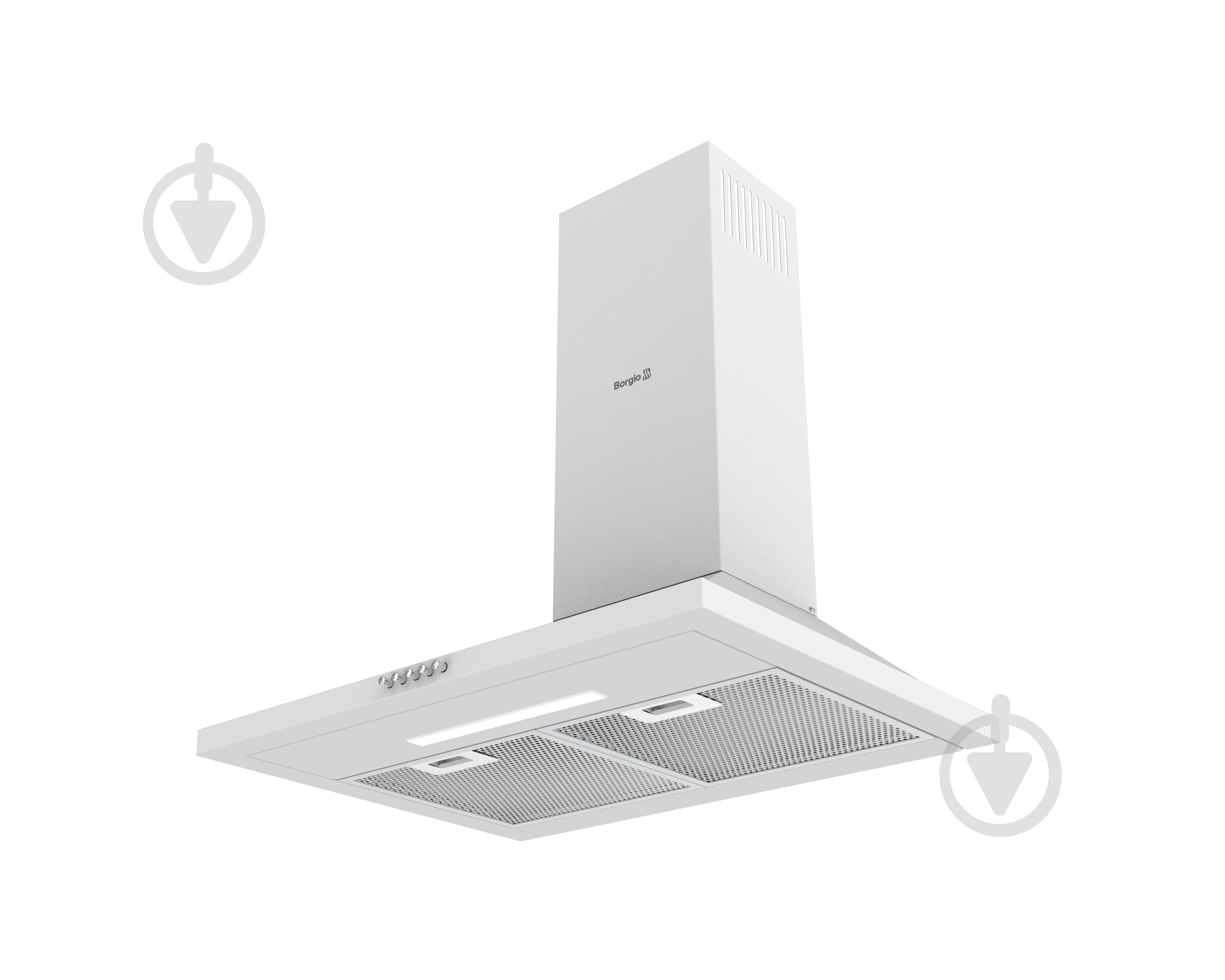 Вытяжка Borgio BKF (TR) 60 white - фото 1