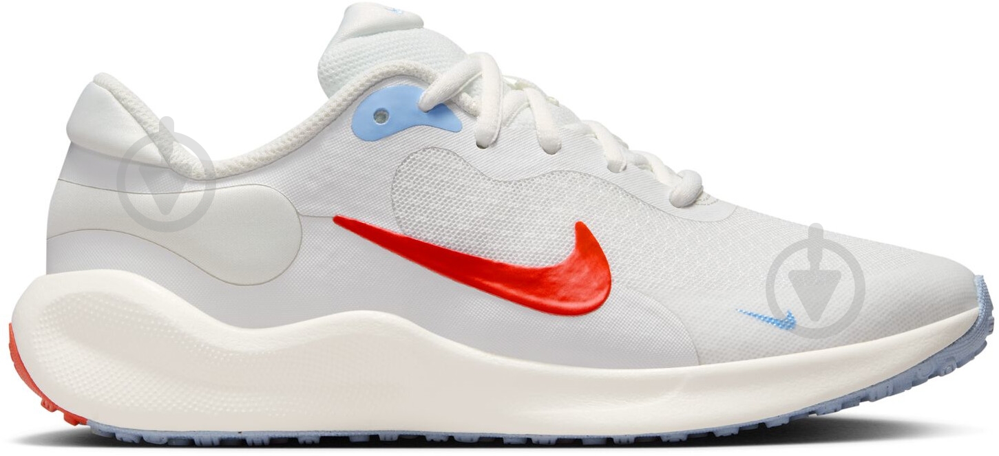 Кроссовки детские Nike REVOLUTION 7 FB7689-104 р.40 белые - фото 1 Кроссовки детские Nike REVOLUTION 7 FB7689-104 р.40 белые - фото 1