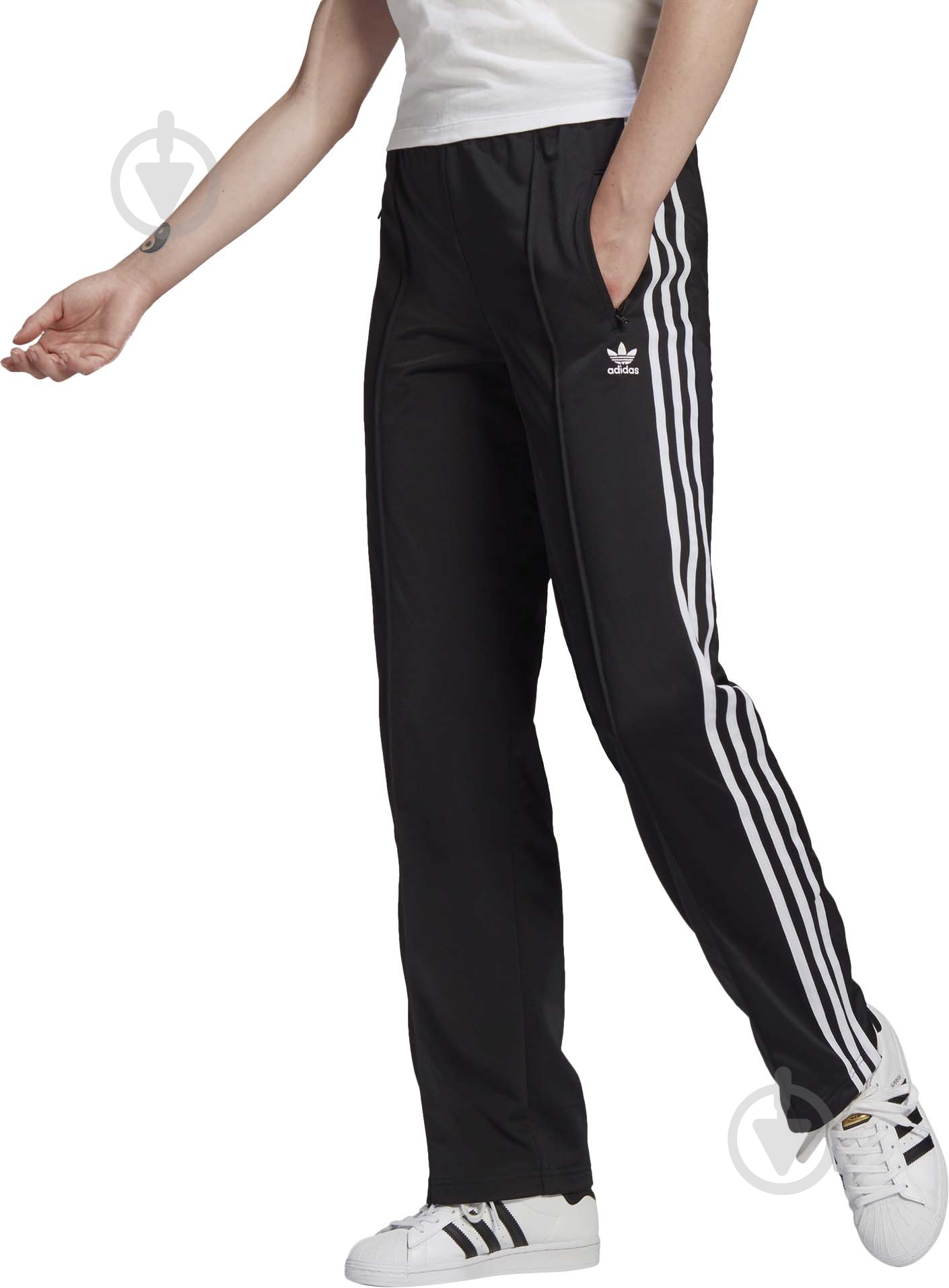 Брюки Adidas FIREBIRD TP PB GN2819 р. 38 черный - фото 1