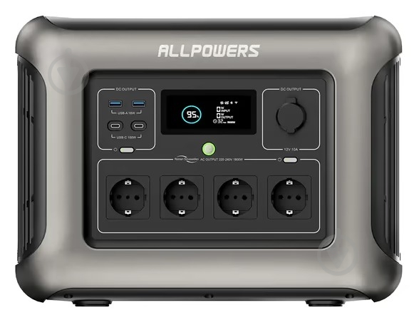 Зарядная станция ALLPOWERS R1500 (1152 Вт·ч) - фото 1