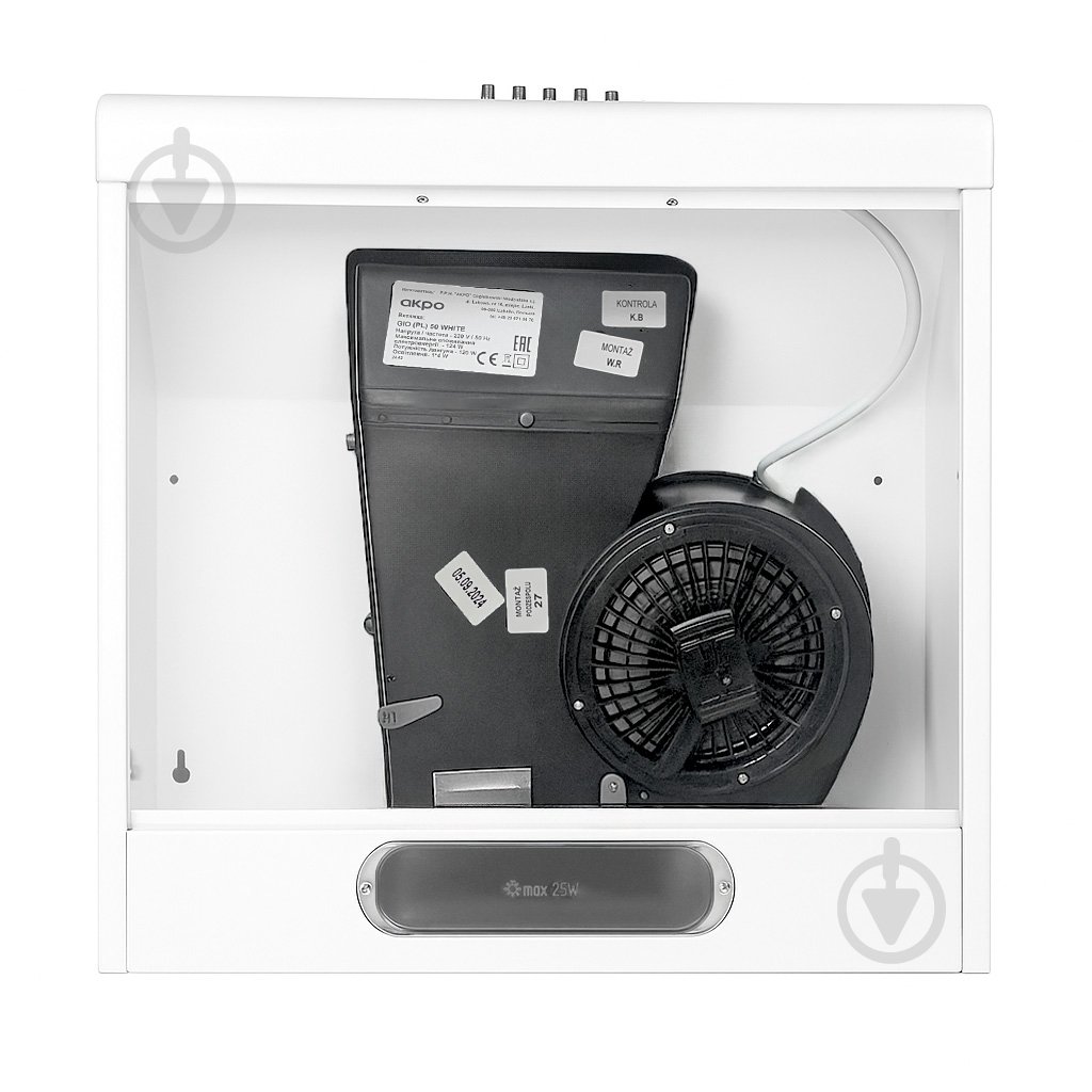 Вытяжка Borgio GIO (PL) 60 WHITE - фото 11 Вытяжка Borgio GIO (PL) 60 WHITE - фото 11