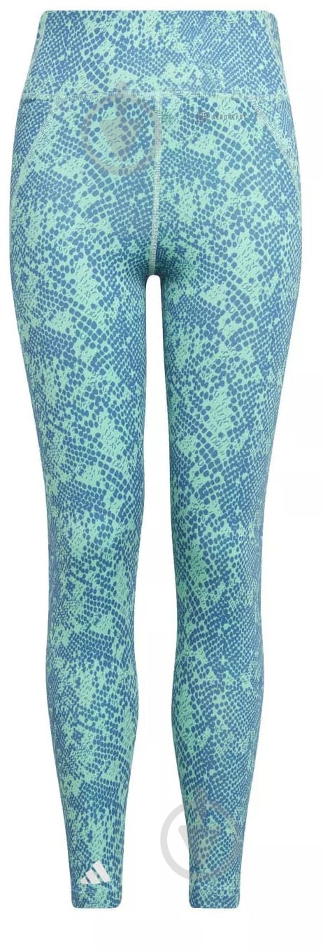 Лосины Adidas IC0354 р.152 бирюзовый - фото 1