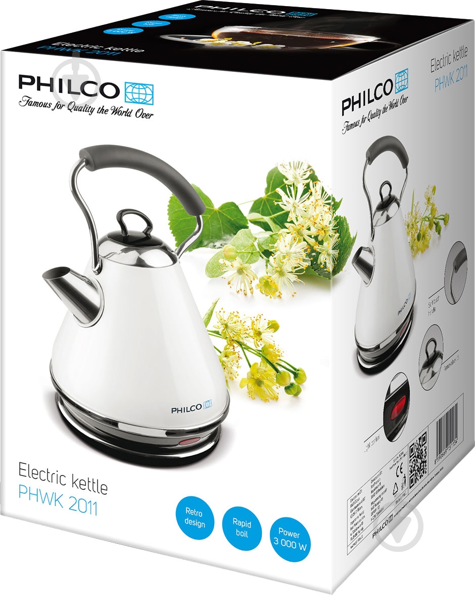 Електрочайник Philco PHWK 2011 - фото 4 Електрочайник Philco PHWK 2011 - фото 4