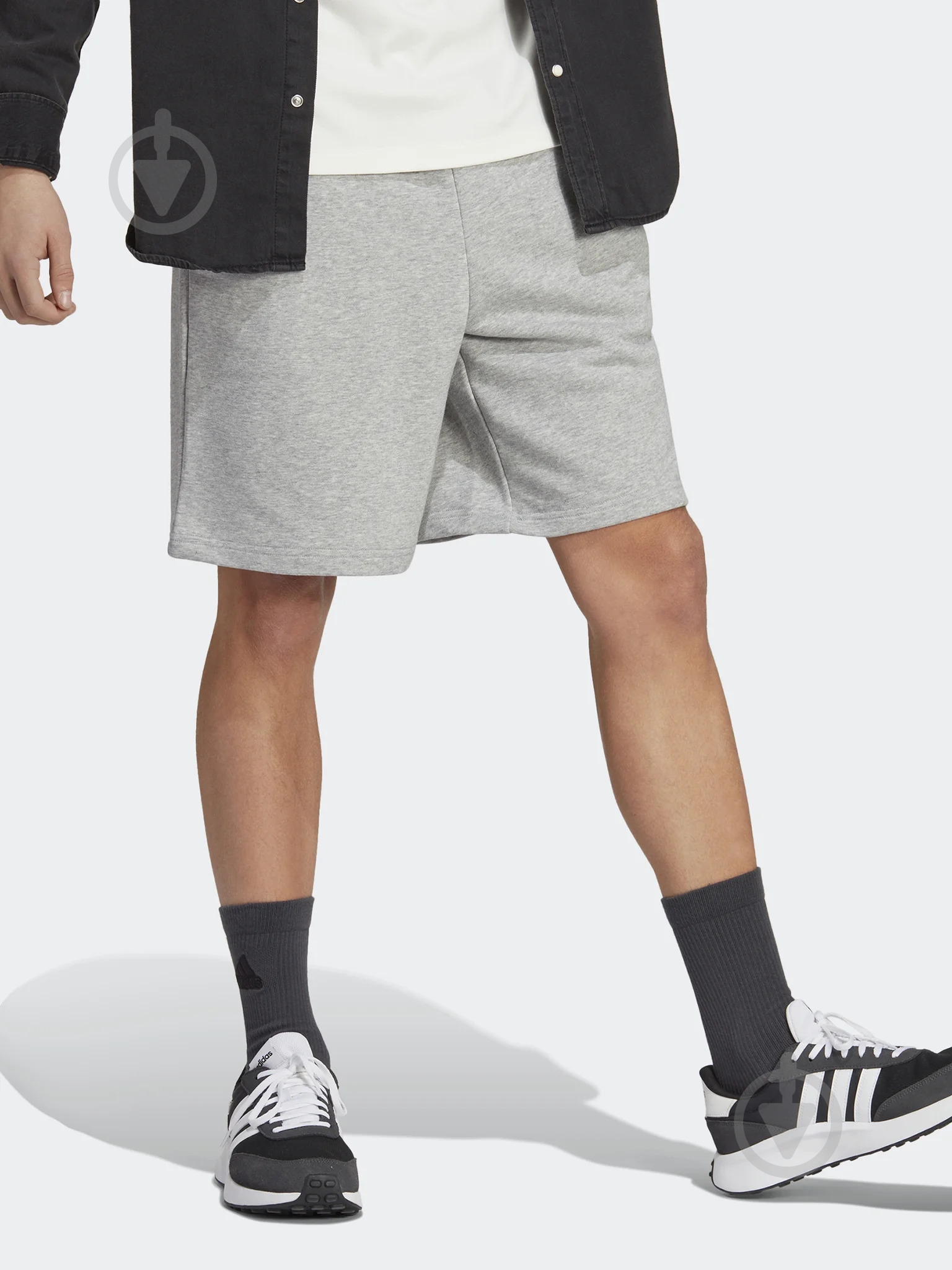 Шорты Adidas IC9816 р. S серый - фото 2 Шорты Adidas IC9816 р. S серый - фото 2
