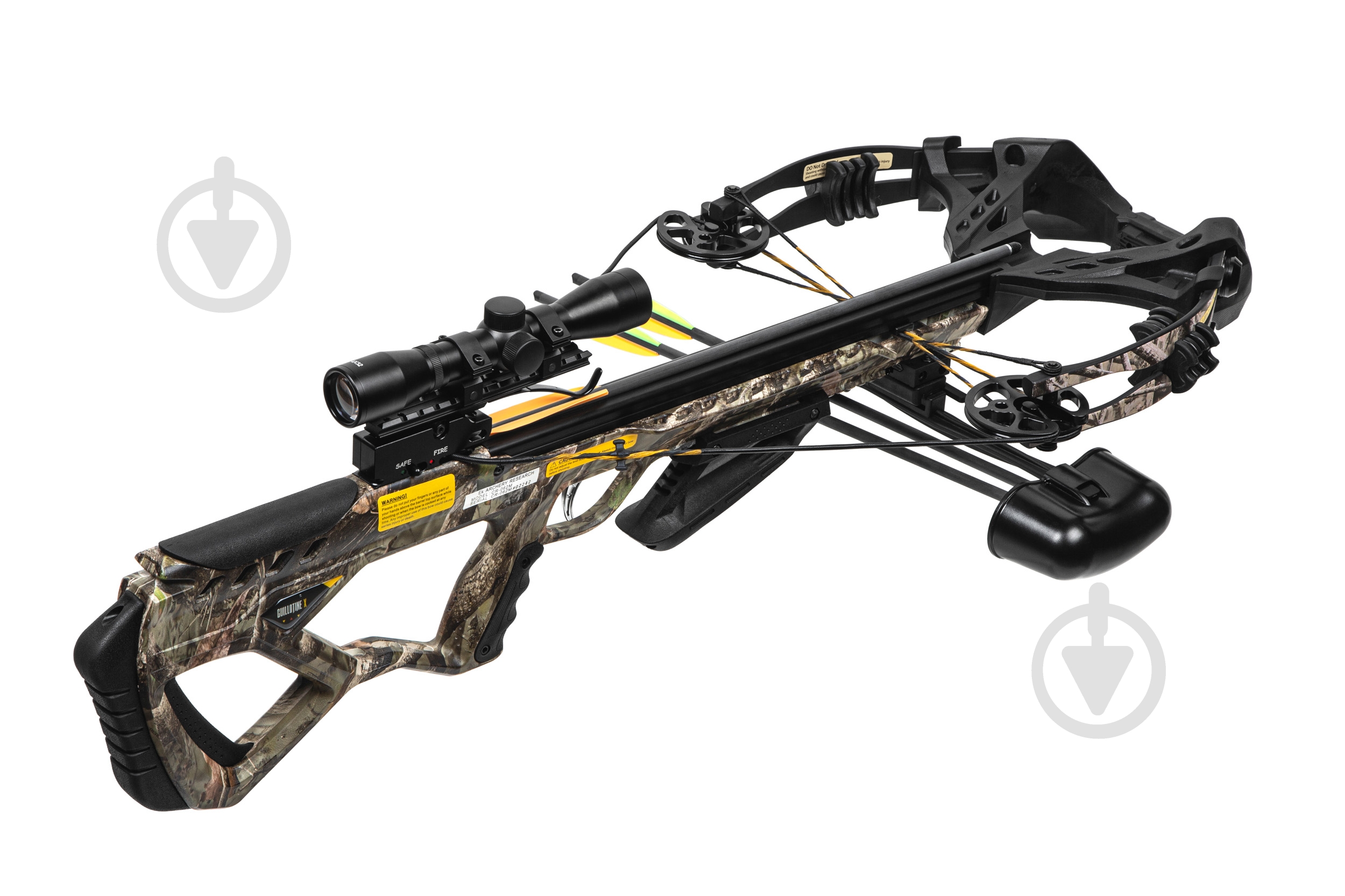 Арбалет Poe Lang Guillotine X 40 LBS камуфльований CR-062MP-40 - фото 2 Арбалет Poe Lang Guillotine X 40 LBS камуфльований CR-062MP-40 - фото 2
