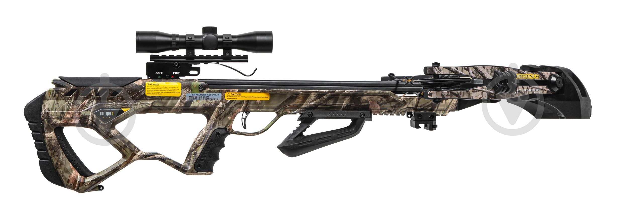 Арбалет Poe Lang Guillotine X 40 LBS камуфльований CR-062MP-40 - фото 4 Арбалет Poe Lang Guillotine X 40 LBS камуфльований CR-062MP-40 - фото 4