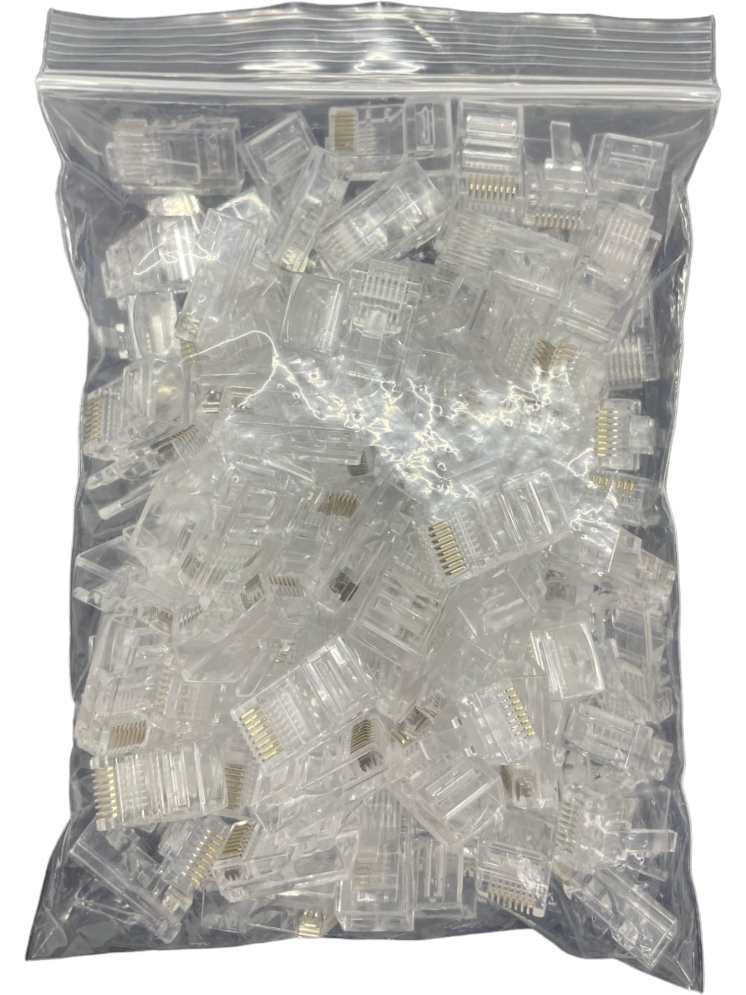 Конектор Gear GC-UTPC5E8P8CRJ45-100, RJ45, UTP, CAT5E білий - фото 2