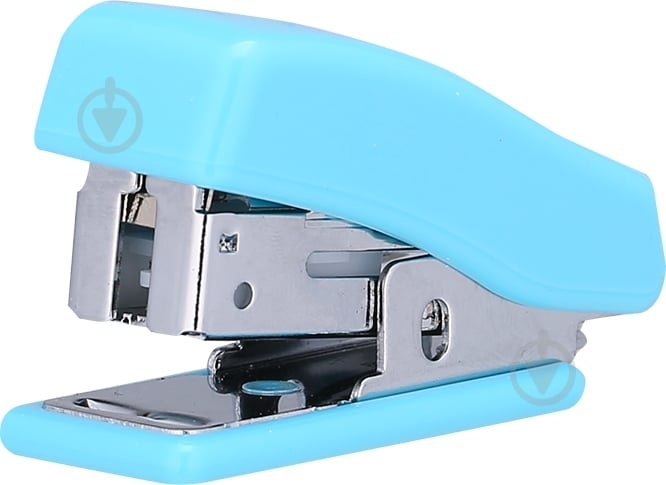 Степлер детский №24 12 листов голубой Deli - фото 1 Степлер детский №24 12 листов голубой Deli - фото 1