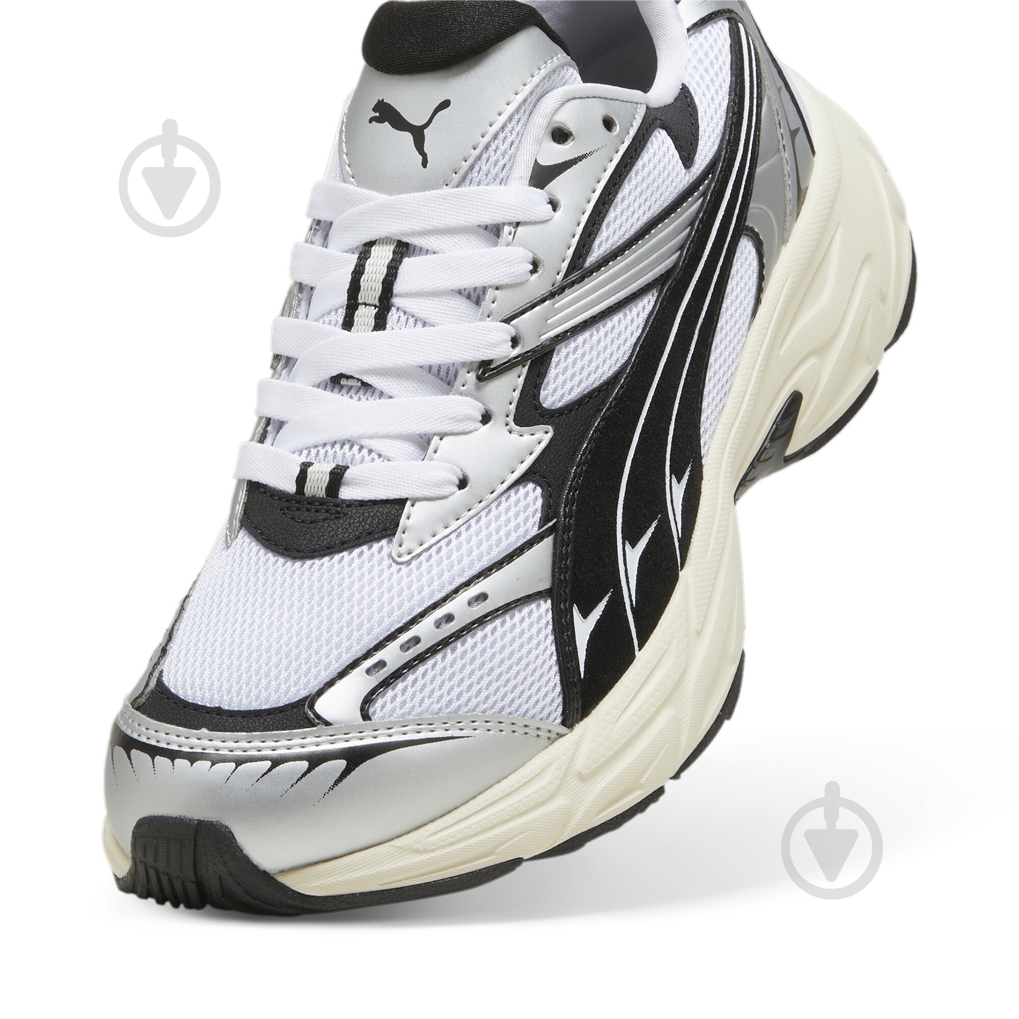 Кроссовки мужские Puma MORPHIC RETRO 39592002 р.45 белые - фото 8