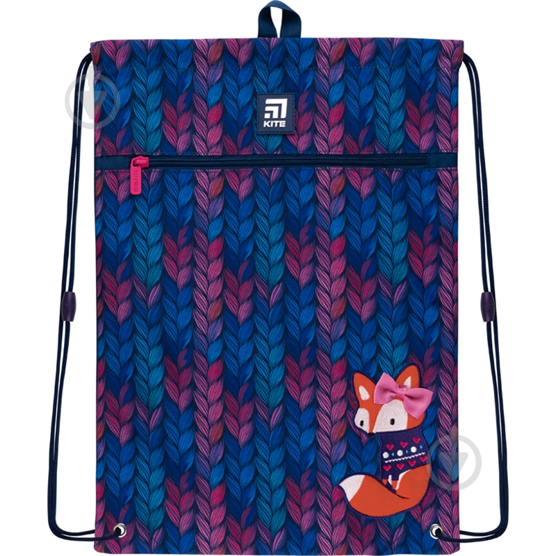 Сумка для обуви KITE Fox K22-601M-7 - фото 1 Сумка для обуви KITE Fox K22-601M-7 - фото 1