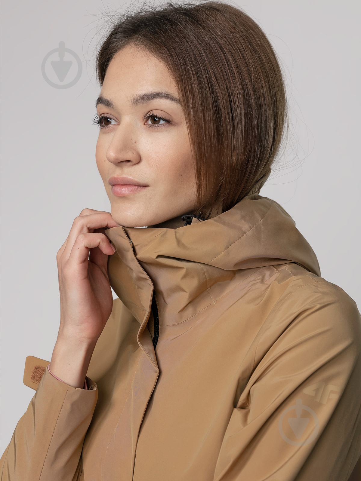 Куртка женская демисезонная 4F D4L21-KUD304-83S р.L бежевая - фото 4 Куртка женская демисезонная 4F D4L21-KUD304-83S р.L бежевая - фото 4