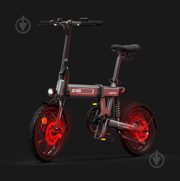 Электровелосипед HIMO Z16 gray - фото 9