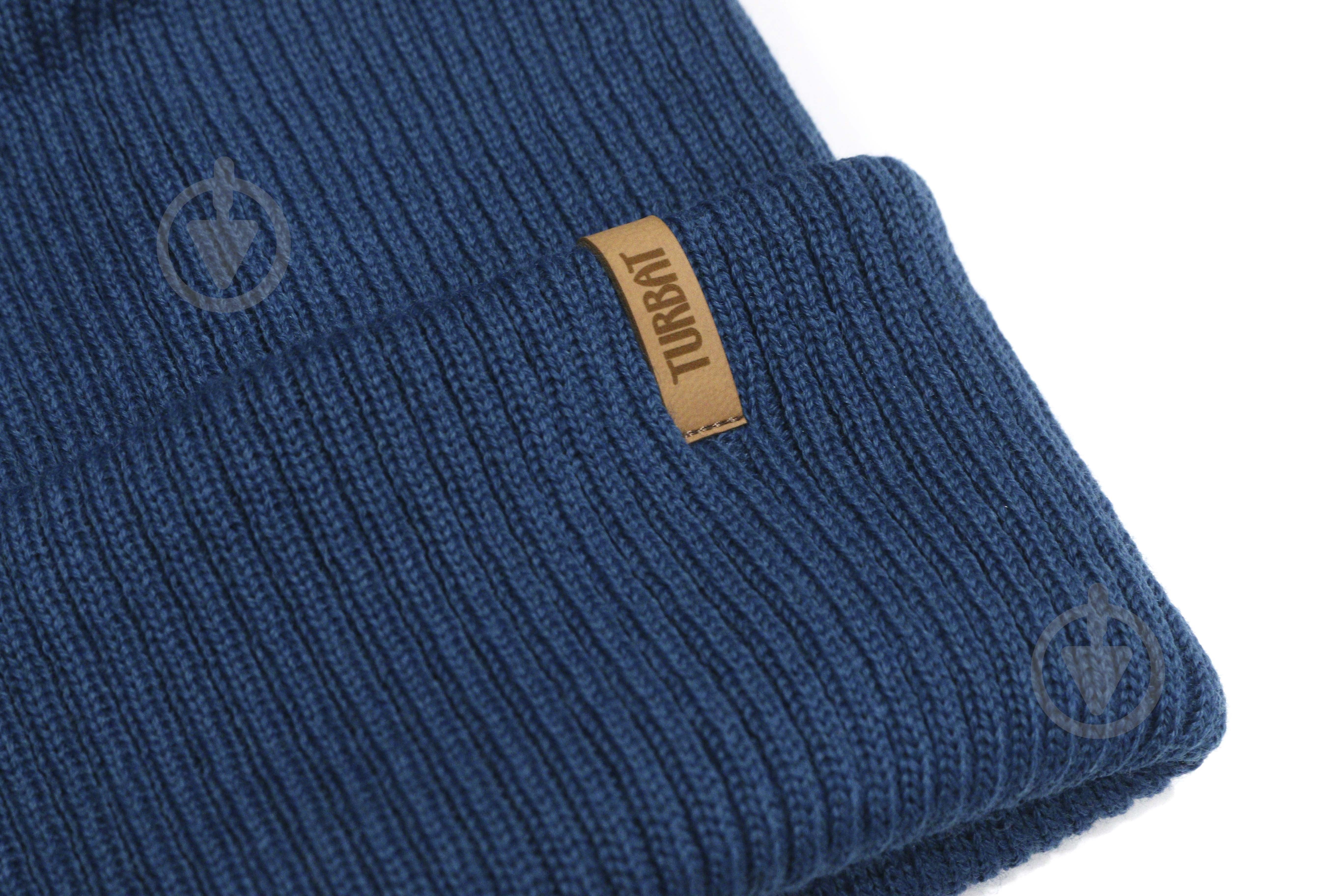 Шапка Turbat CUSTO TRB Custo Grey Melange р.one size синій - фото 2 Шапка Turbat CUSTO TRB Custo Grey Melange р.one size синій - фото 2