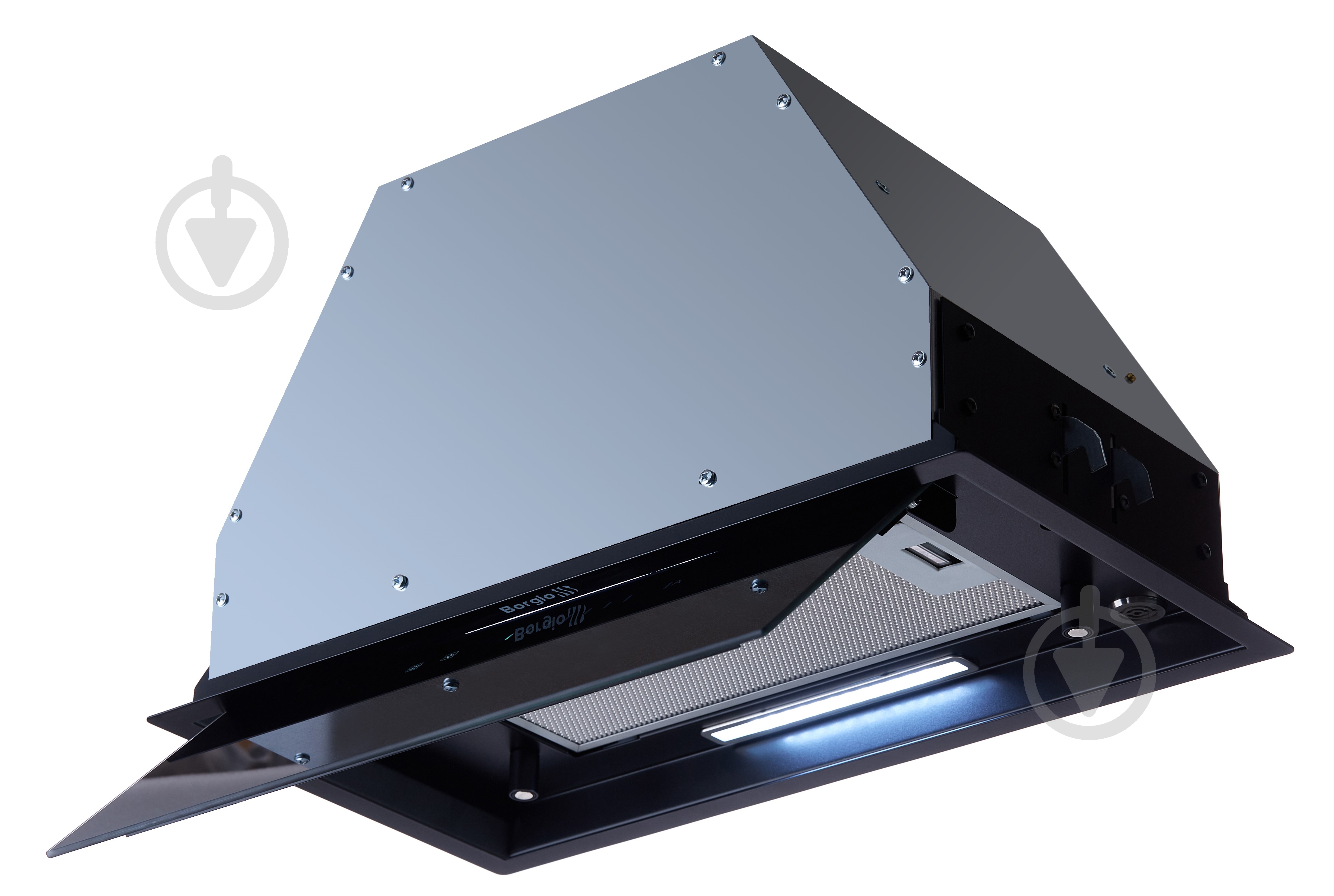 Вытяжка Borgio BIT-BOX FULL GLASS 60 BLACK WITH SMOKE SENSOR - фото 2