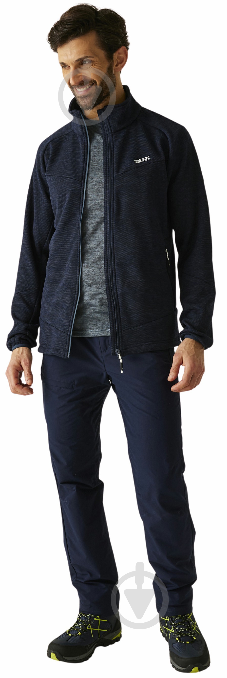 Кофта Regatta Rivake RMA582-540 р.XL синий - фото 4