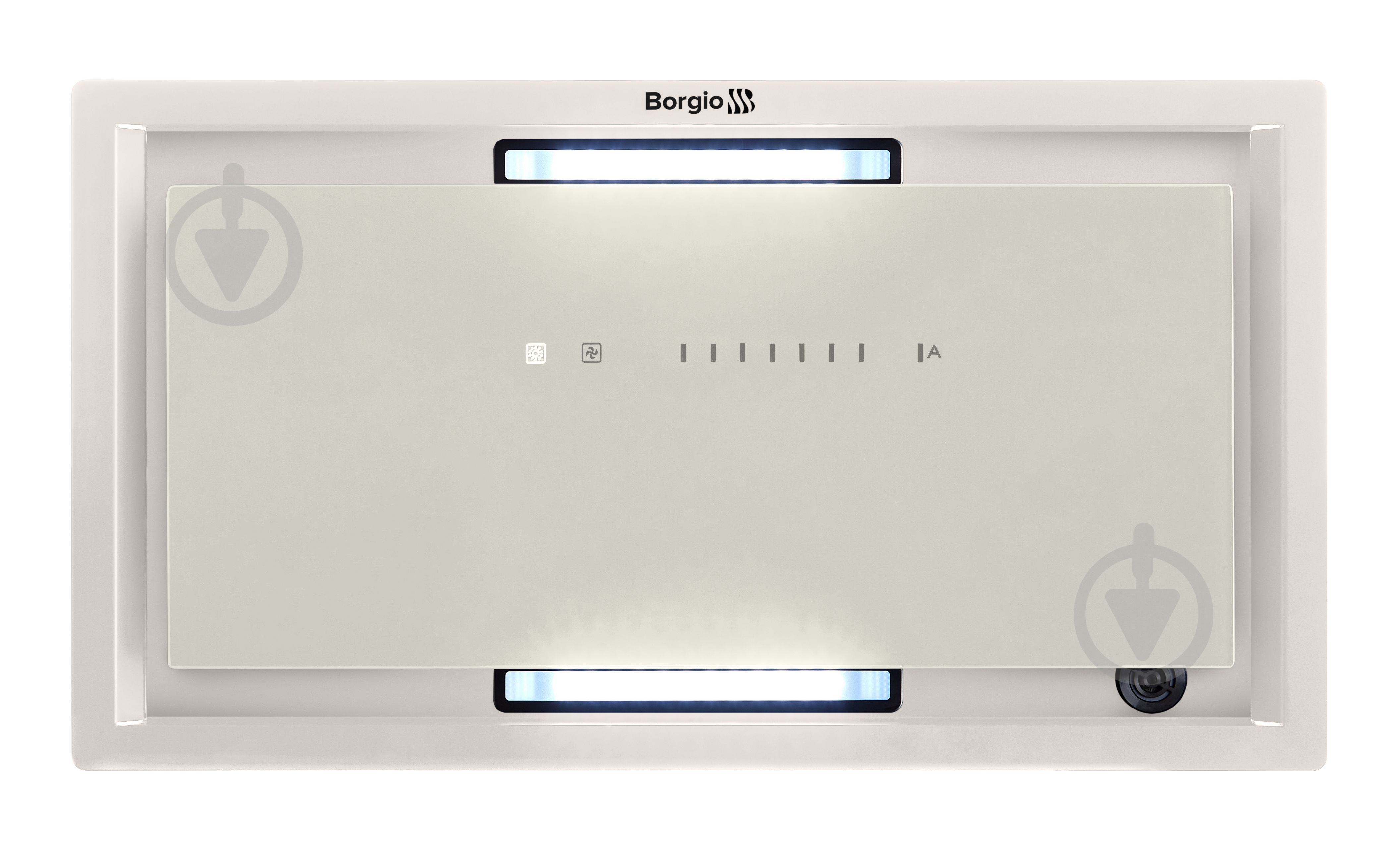 Вытяжка Borgio BIT-BOX FULL GLASS 60 IVORY WITH SMOKE SENSOR - фото 3