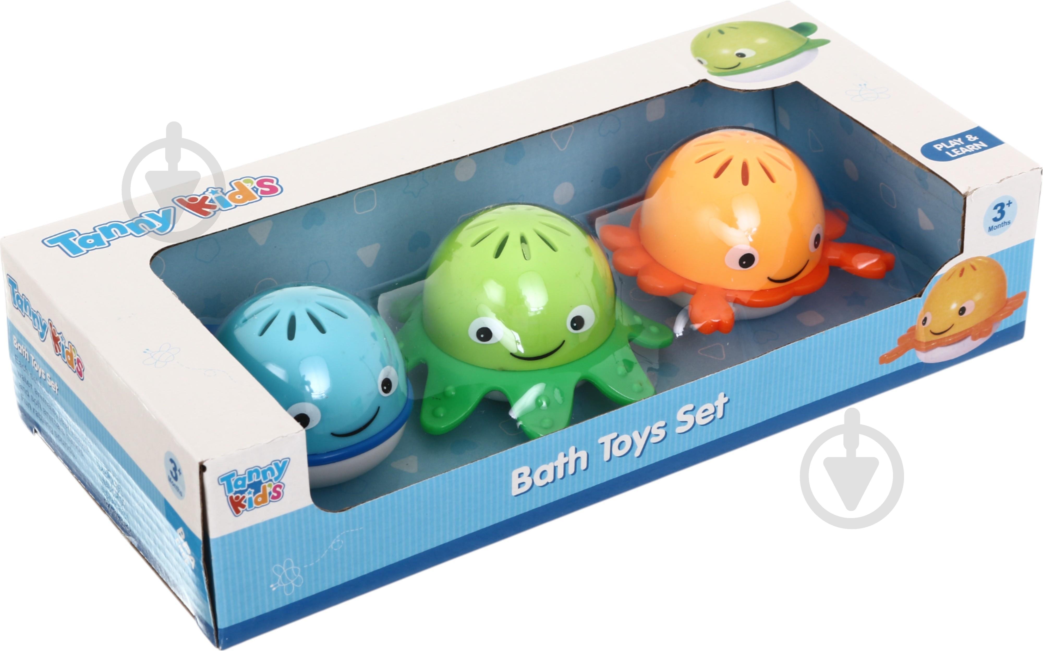 Набор игрушек для ванной MERX Limited 3 шт MX0448375 - фото 1