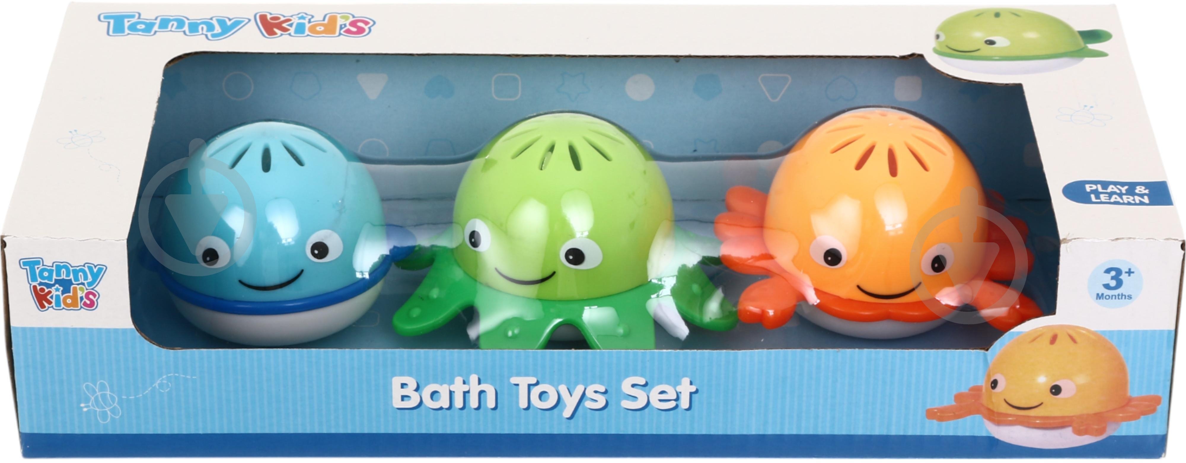 Набор игрушек для ванной MERX Limited 3 шт MX0448375 - фото 2