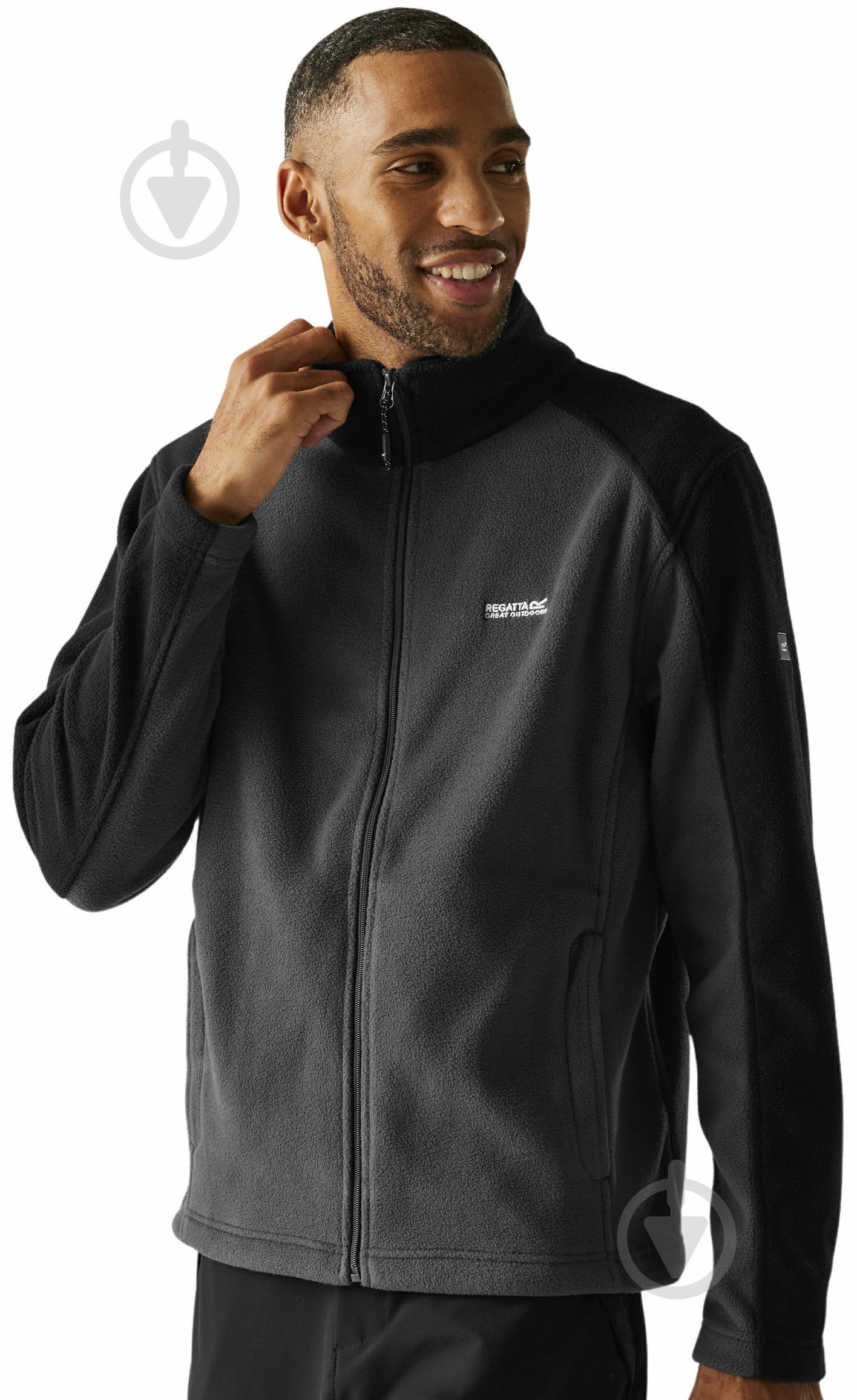 Кофта Regatta HedmanII RMA192-6QQ р.XL серый - фото 1