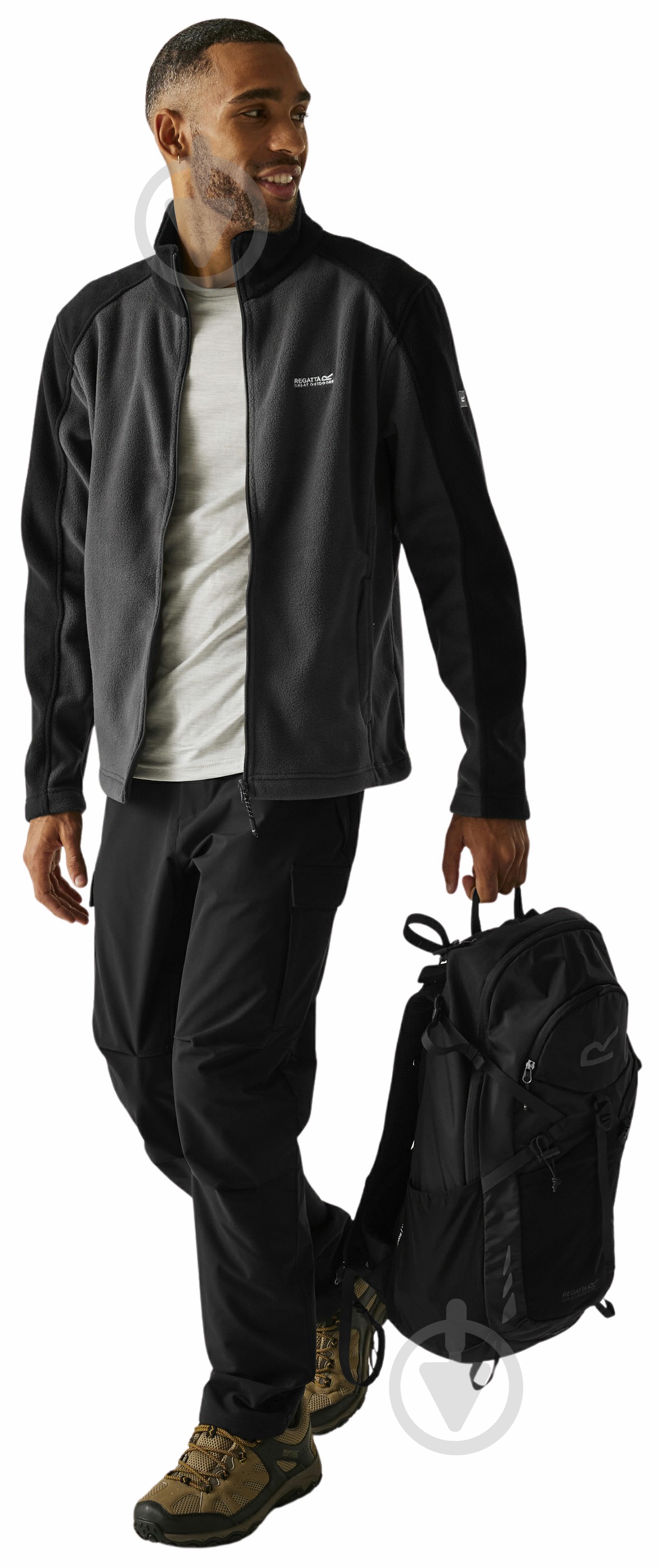 Кофта Regatta HedmanII RMA192-6QQ р.XL серый - фото 4