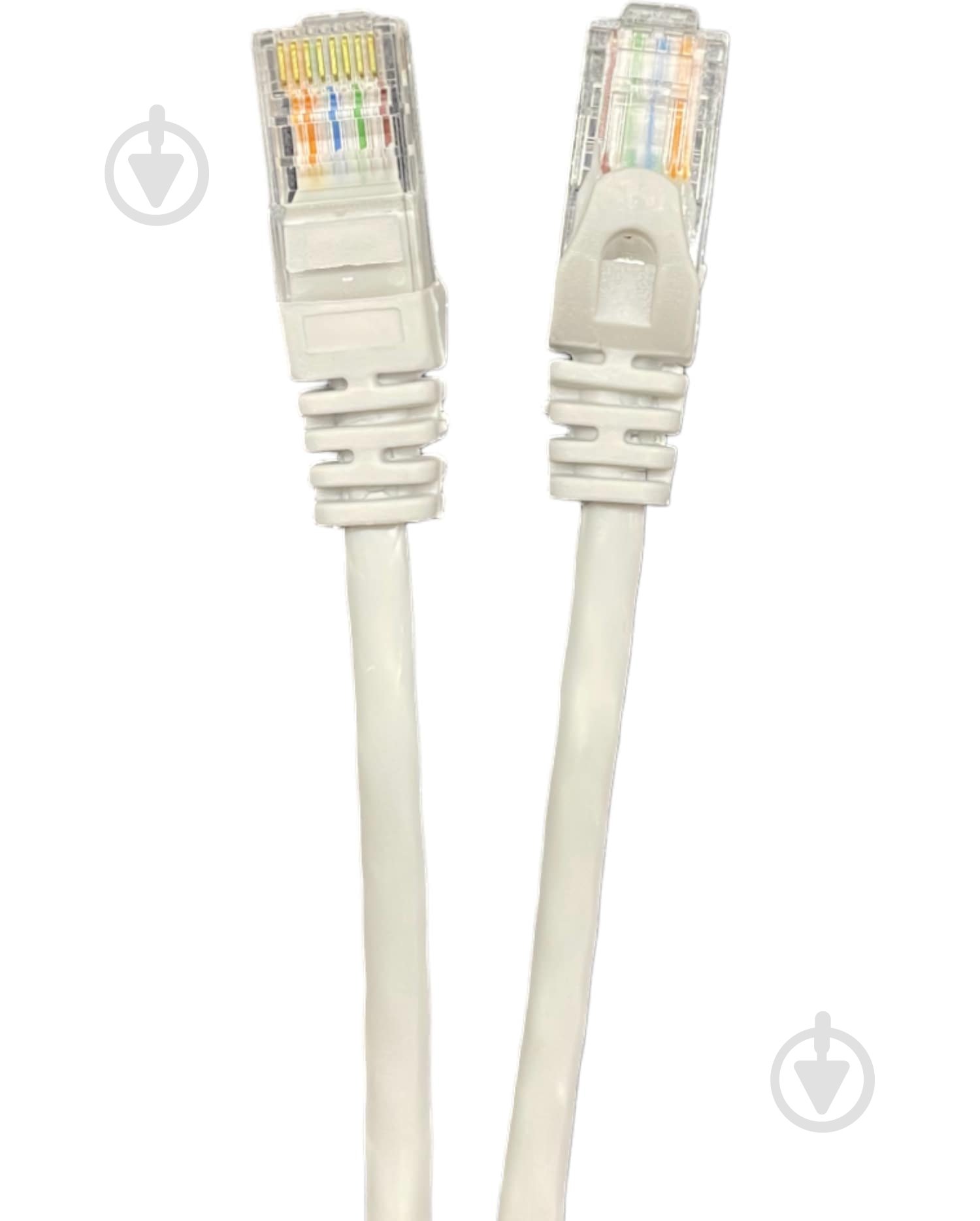 Патч-корд Gear GPC-UTPCCARJ45-10G, RJ45, UTP 5e, 24AWG 10 м сірий - фото 1