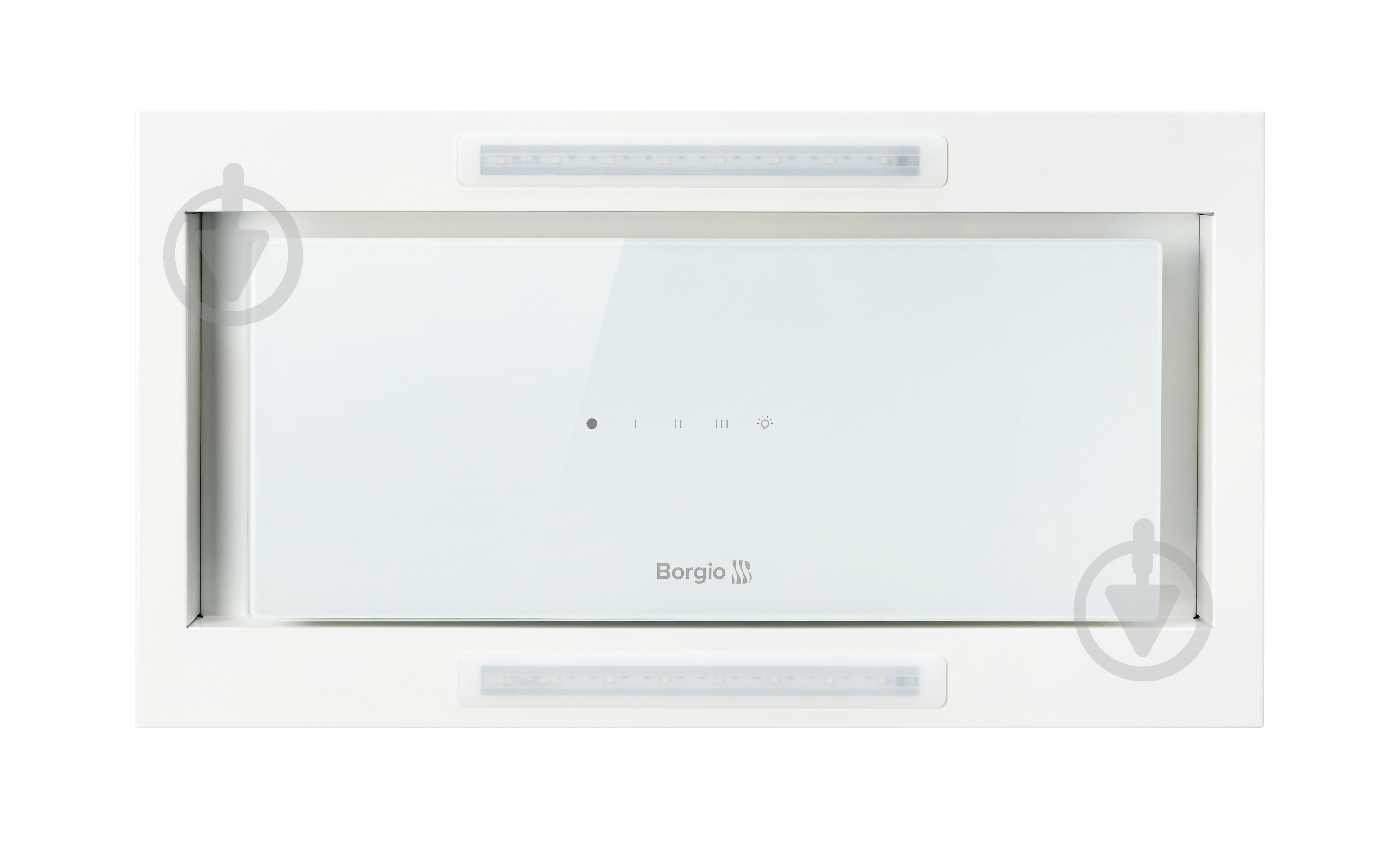 Вытяжка Borgio BTC-BOX full glass 52 white SU - фото 2