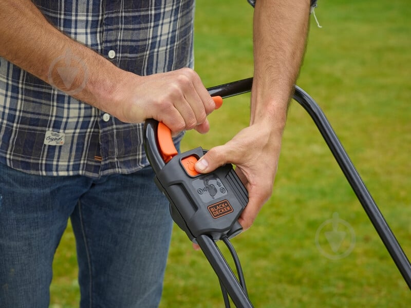 Газонокосилка электрическая Black+Decker BEMW451 - фото 10