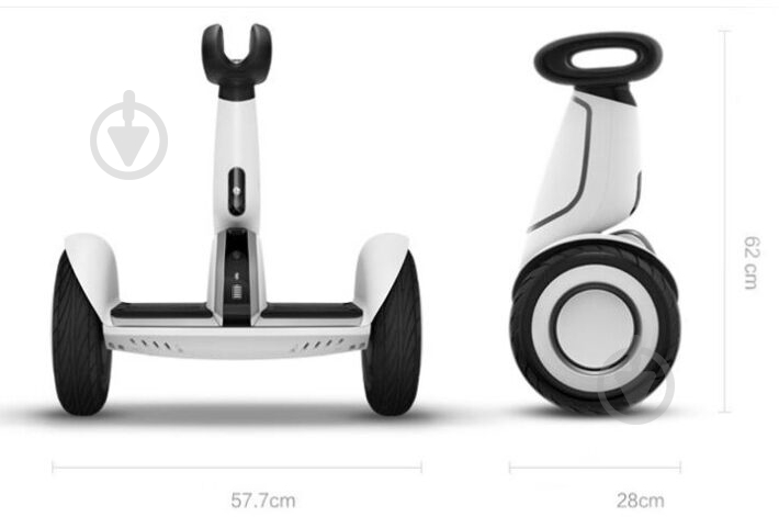 Гироскутер Ninebot Plus White 766403 - фото 7 Гироскутер Ninebot Plus White 766403 - фото 7