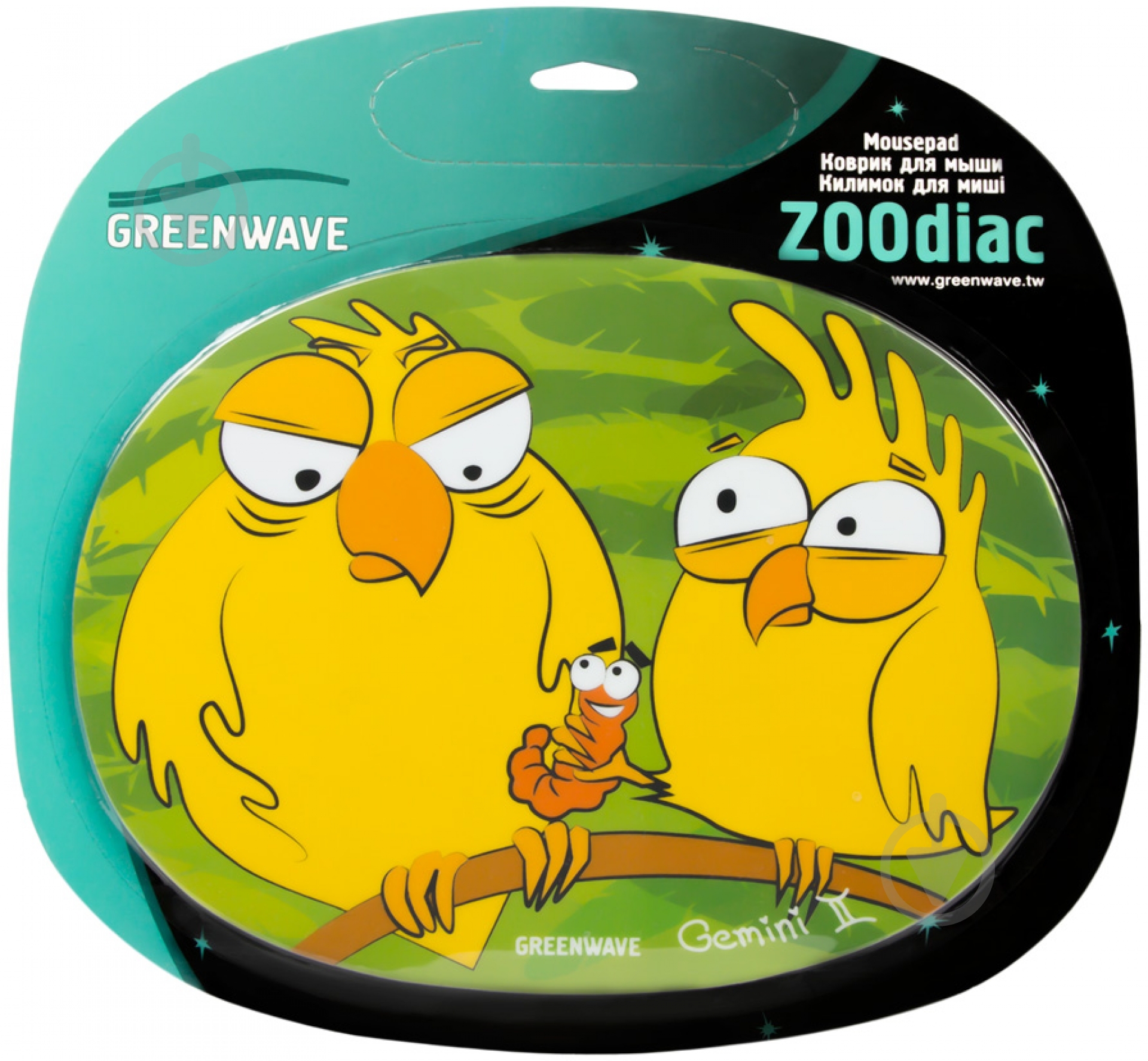Килимок для миші Greenwave ZOOdiac-04 - фото 1 Килимок для миші Greenwave ZOOdiac-04 - фото 1