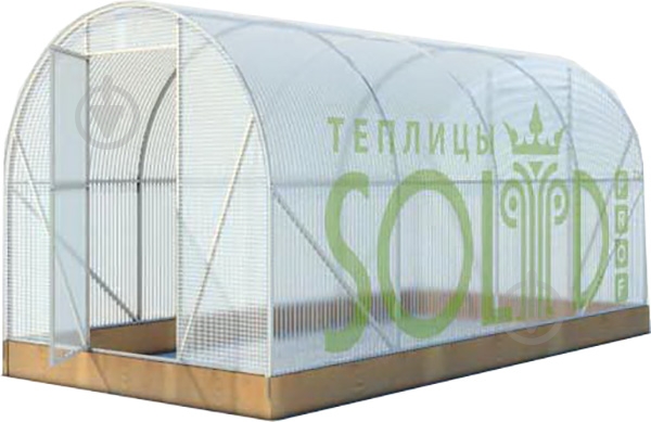 Теплица Solidprof Арочная 4 Базовая с поликарбонатом 4 мм 4,1 м - фото 1