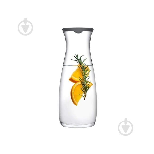 Графин Pasabahce Amphora 1,18 л із сірою кришкою - фото 2